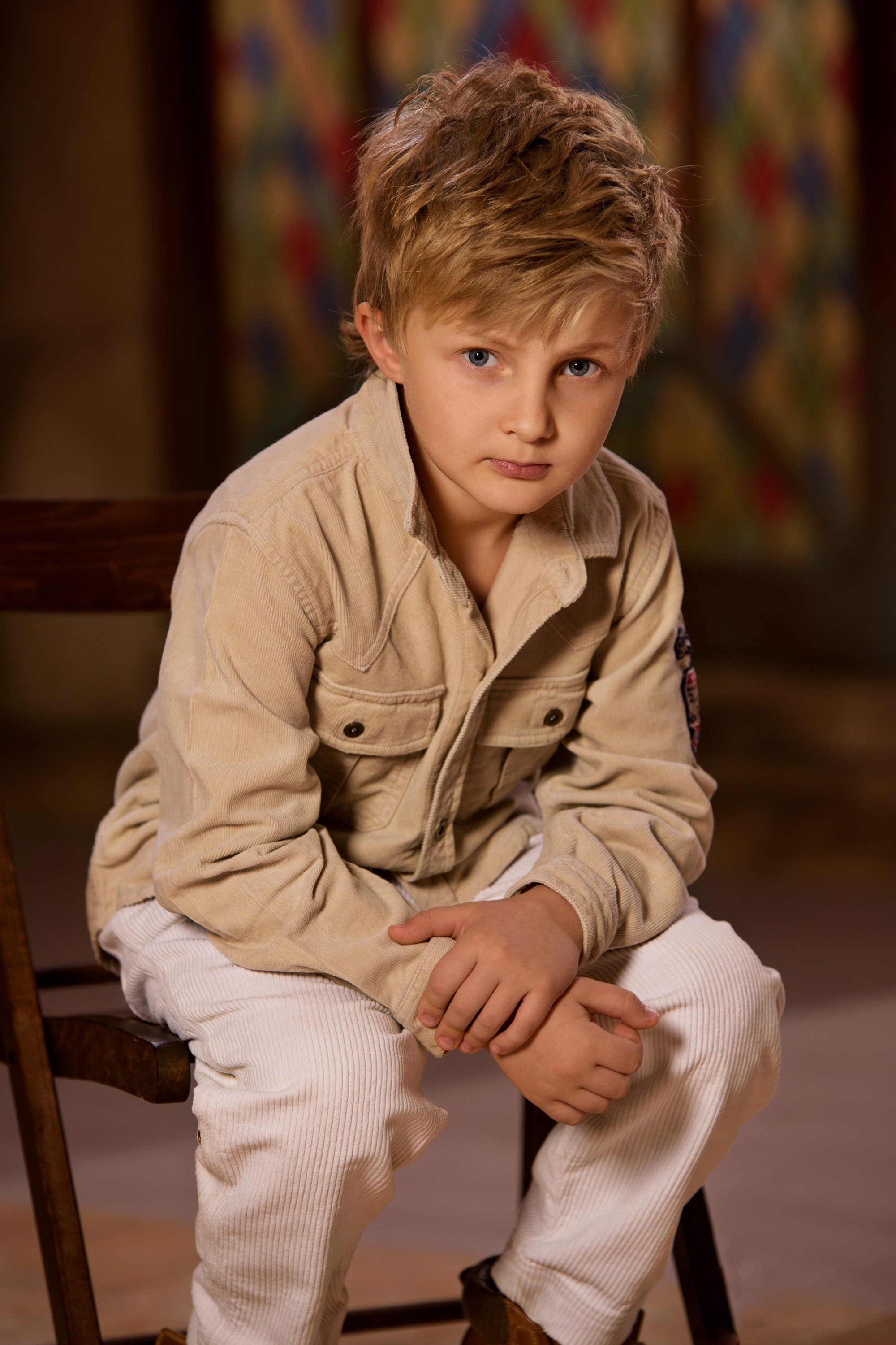 Детская съемка. Антон и Татьяна Денисенко