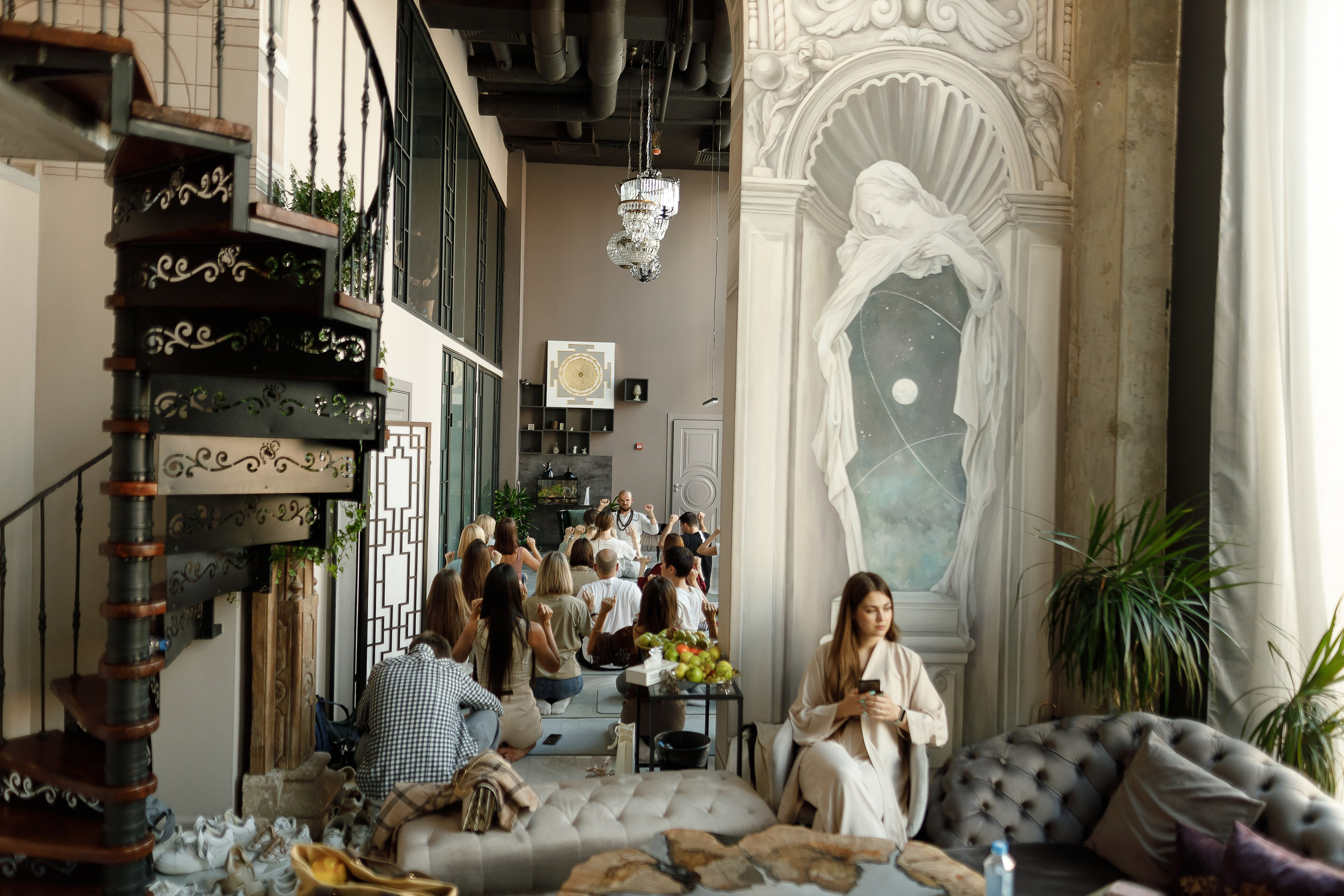 Фестиваль йоги. Фотограф Москва