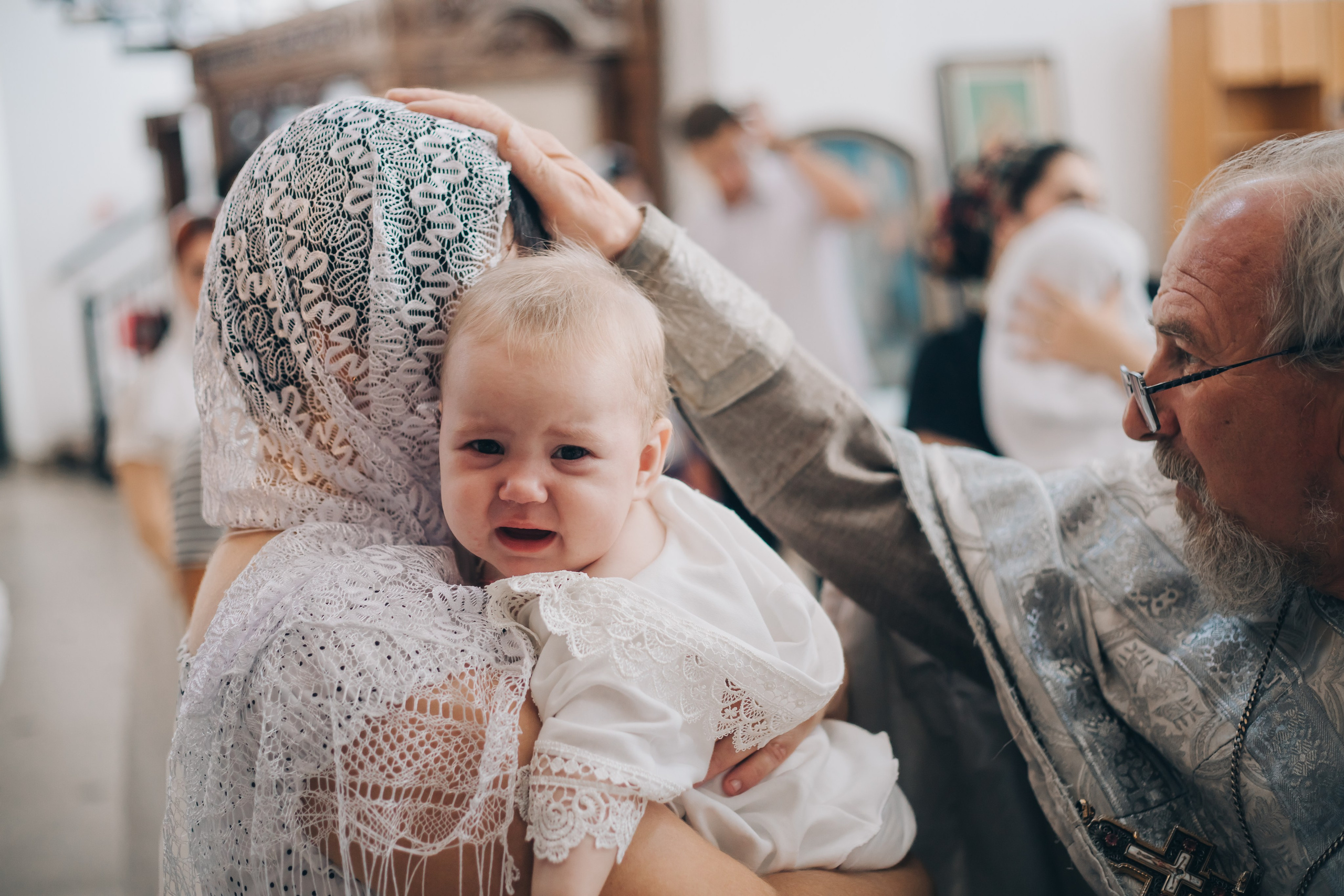 Съемка таинства крещения в Новопокровской. Свадебный и семейный фотограф в Краснодарском крае Мария Данилкина