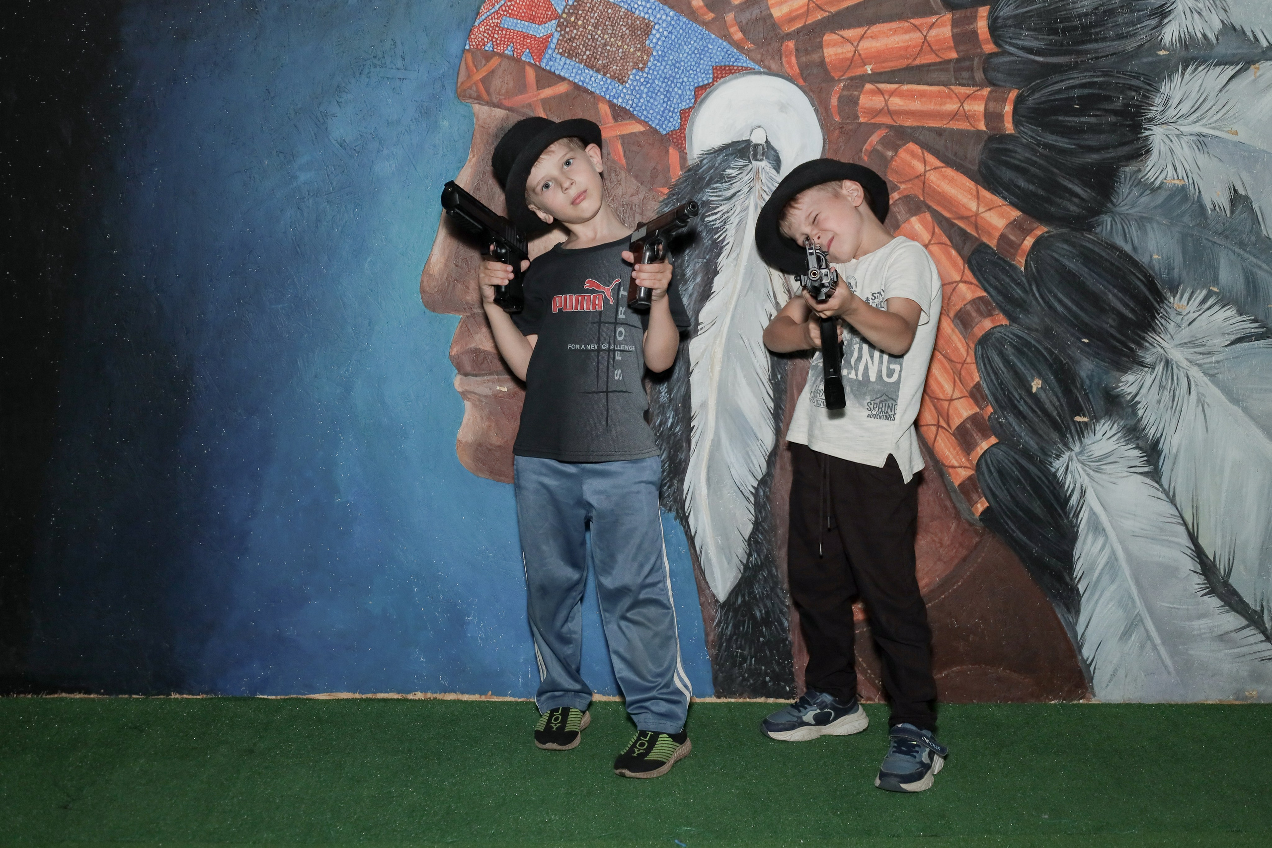 День рождение в стрелковом клубе. Фотограф Надршина Лилия