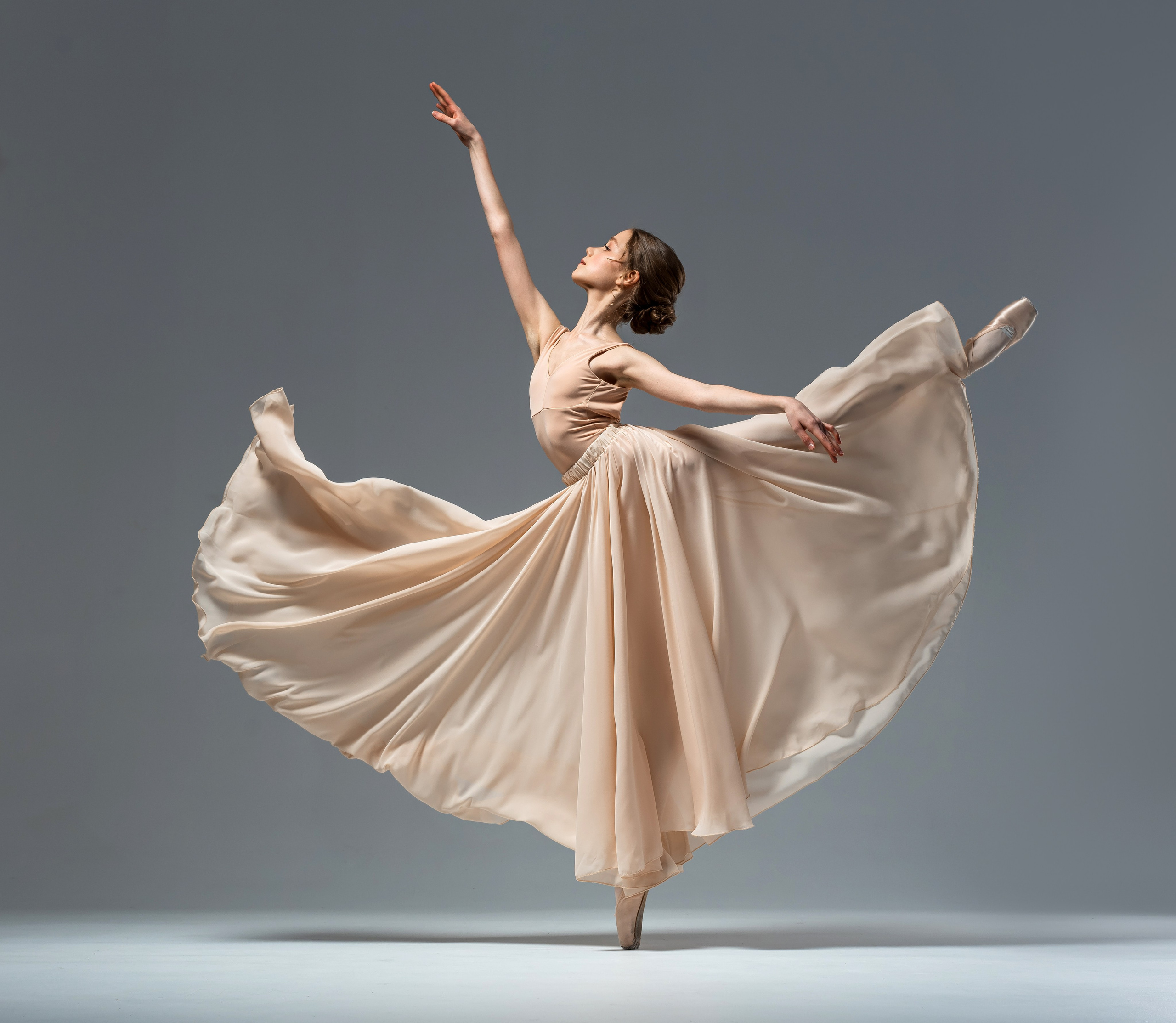 Балетная съёмка на белой циклораме и фонах. Балетный фотограф Алина Ханько — Душа Балета