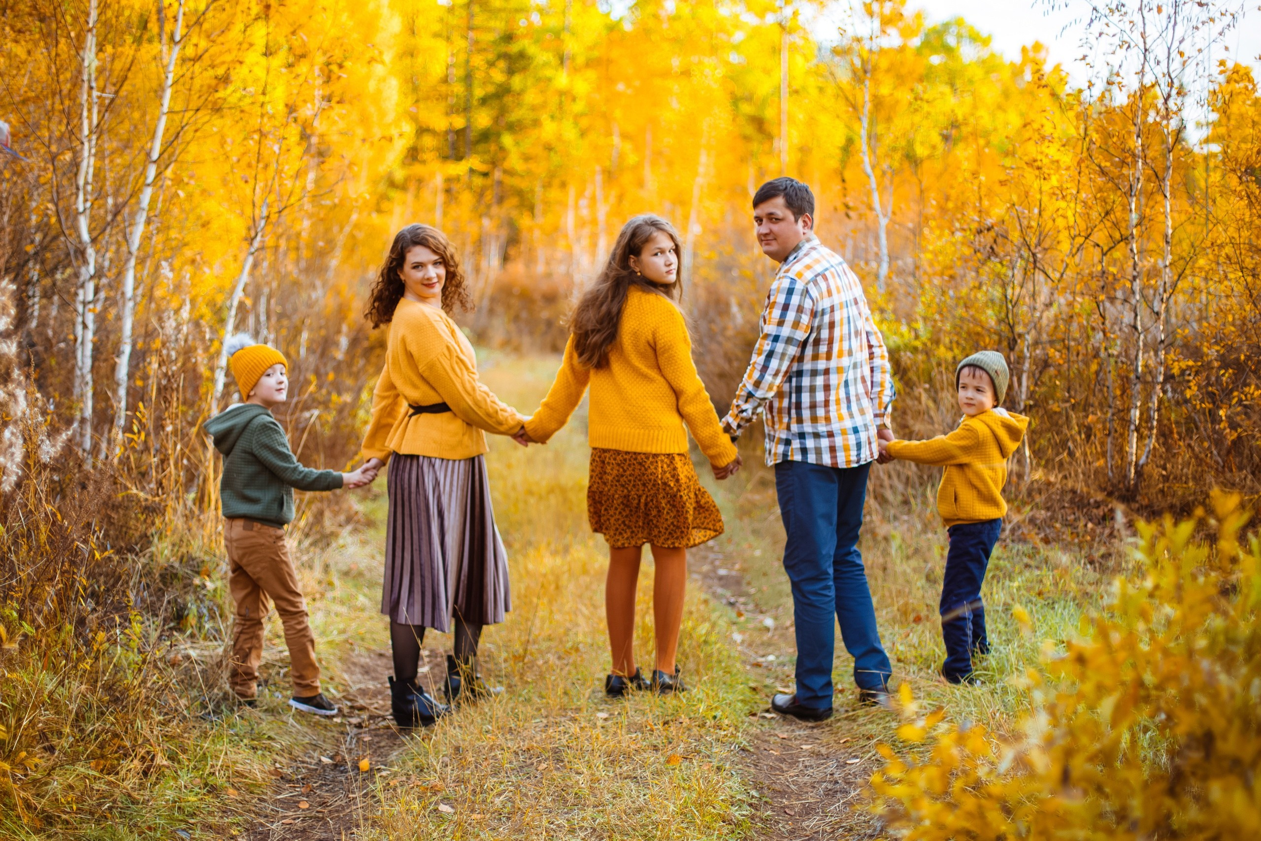 Фотопроект Золотая Осень. Фотостудия Малина в городе Улан-Удэ. Фотограф Ирина Жарникова