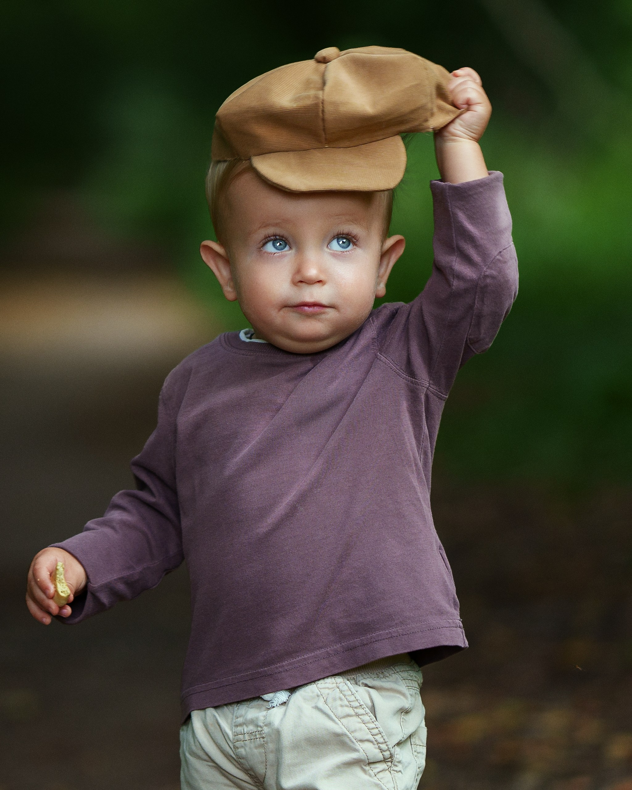 Фотосессия — маленький грибник. Фотограф в Москве — Евгений Мельников
