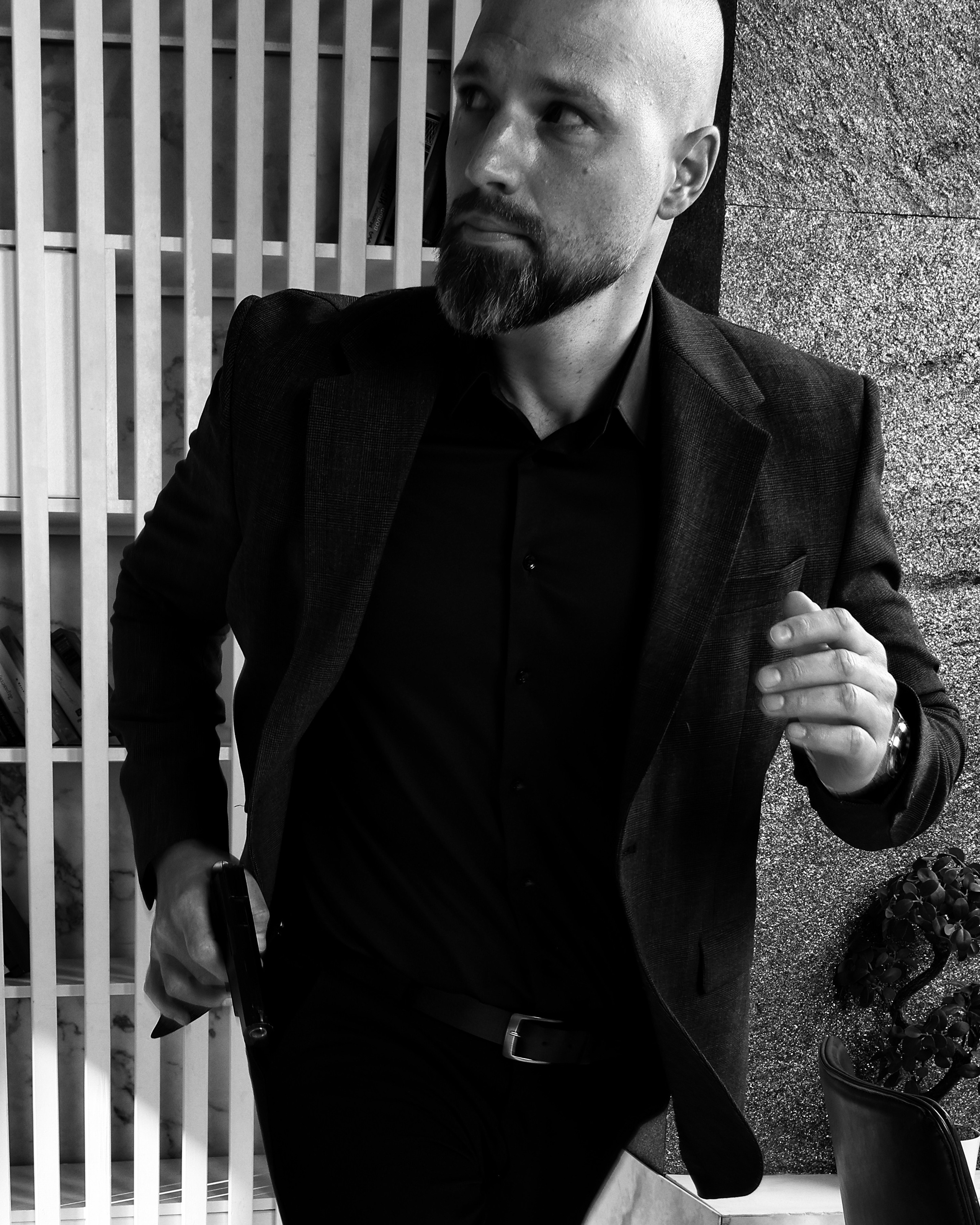 Мужской студийный портрет в Москве. Фотограф в Туле — Борисов Николай