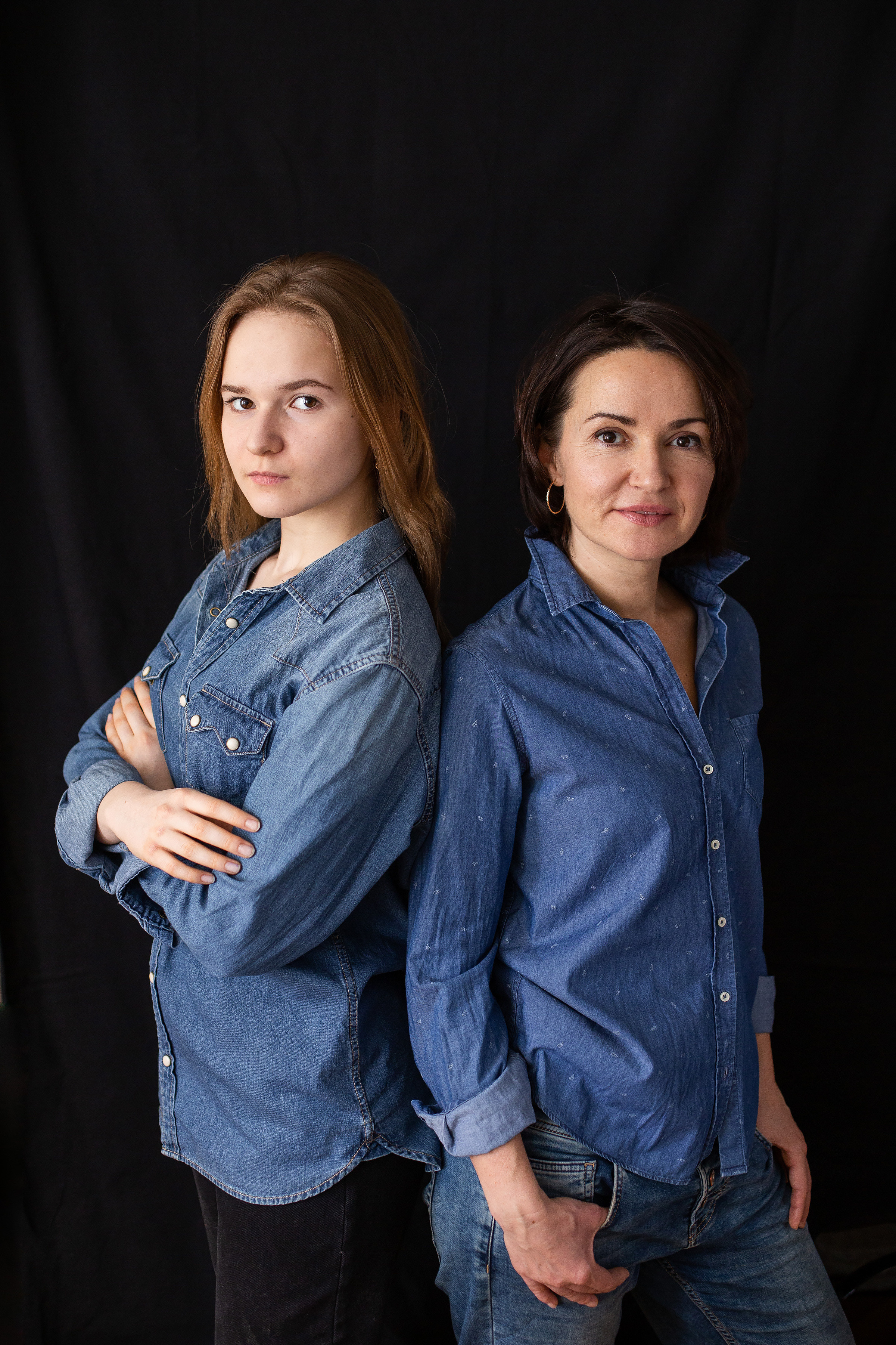 Дочки-матери, лаконичное. Семьи, портреты, школьные съемки. Фотограф Лагутина Елена. Москва