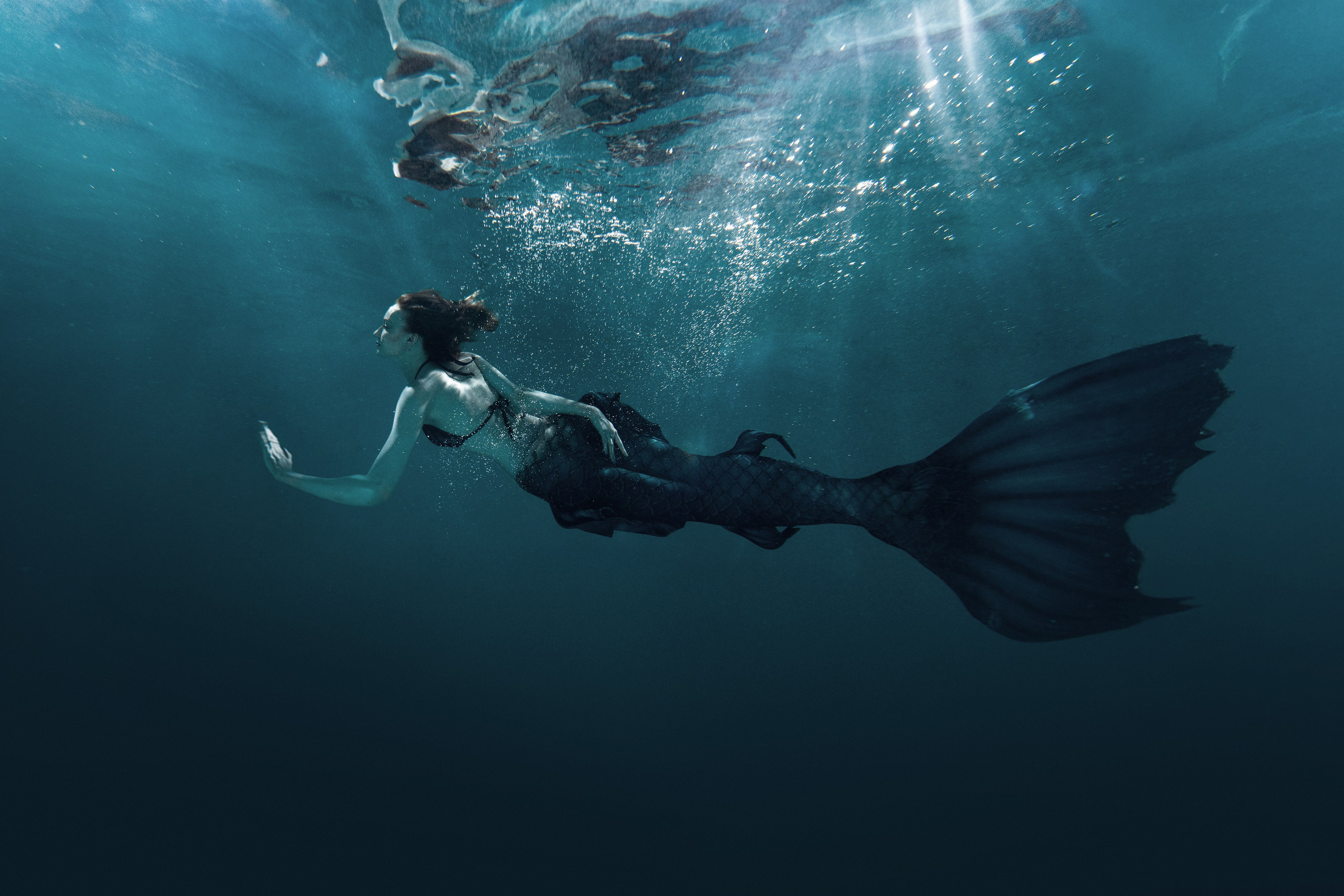 Русалка. Художественный фотограф Александр Чуприна в Москве