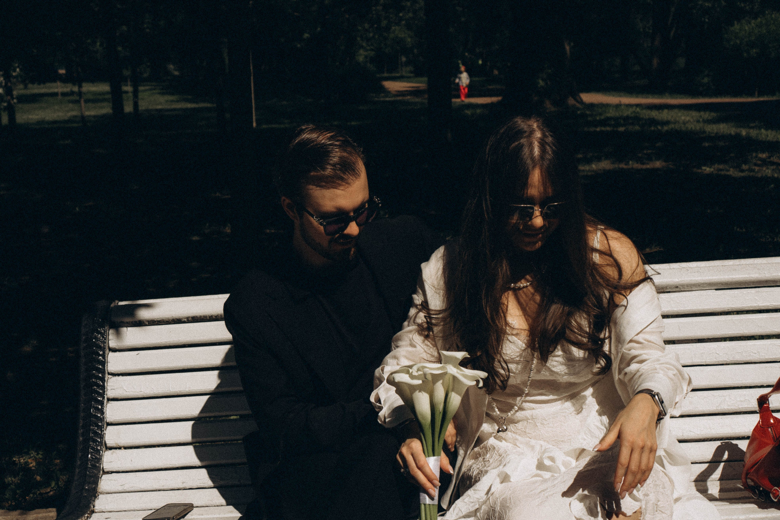 СВАДЕБНАЯ СЬЕМКА В ПАРКЕ ПОБЕДЫ И ПРОГУЛКА ПО МОСКОВСКОМУ ПРОСПЕКТУ. Профессиональный фотограф, Санкт-Петербург — Виктория Богомолова