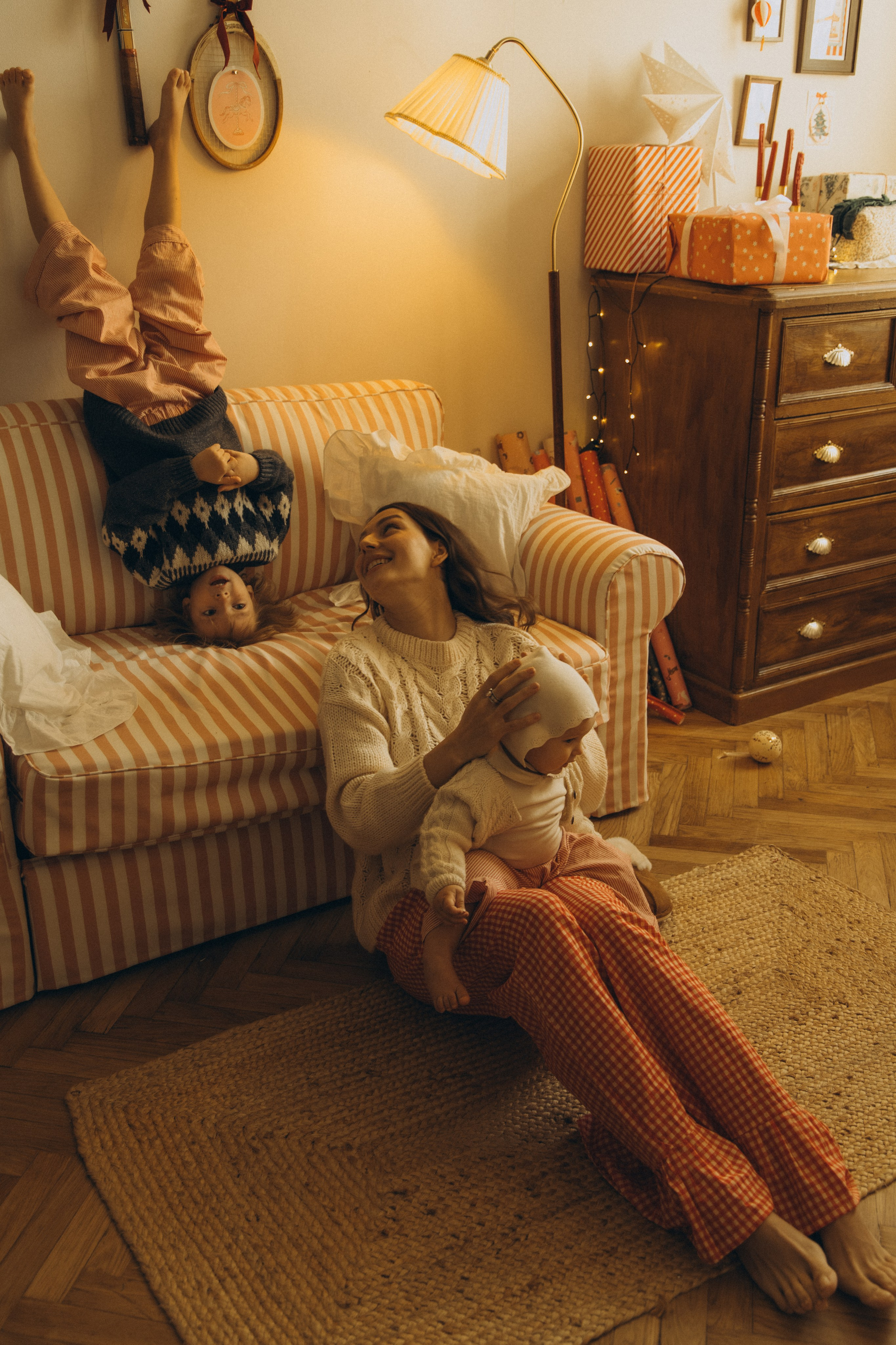 Теплая новогодняя история. Семейный фотограф в Москве Лоншакова Кристина