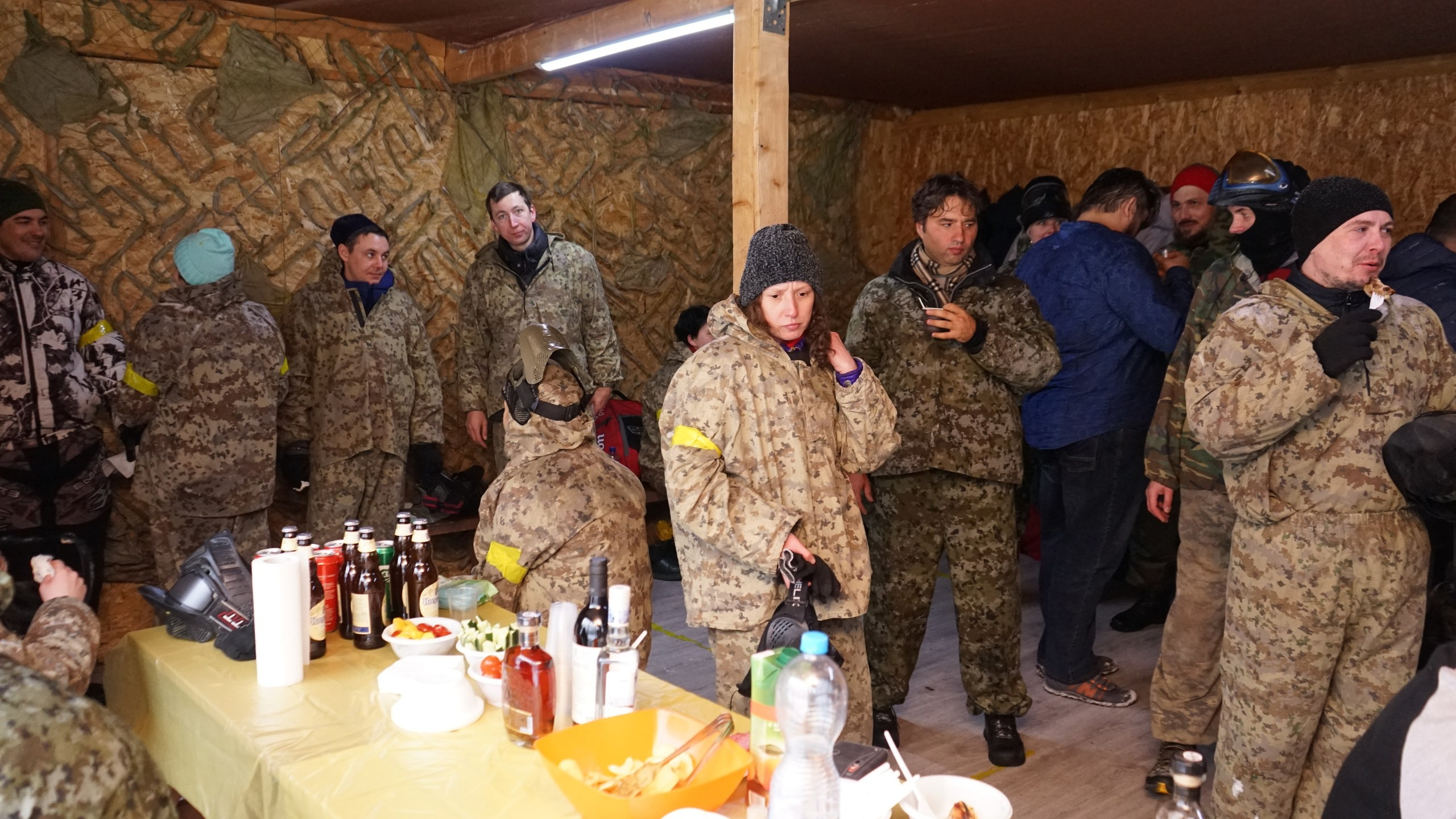 Пейнтбол + шашлыки | 21.02.2021. Галерея Фантим