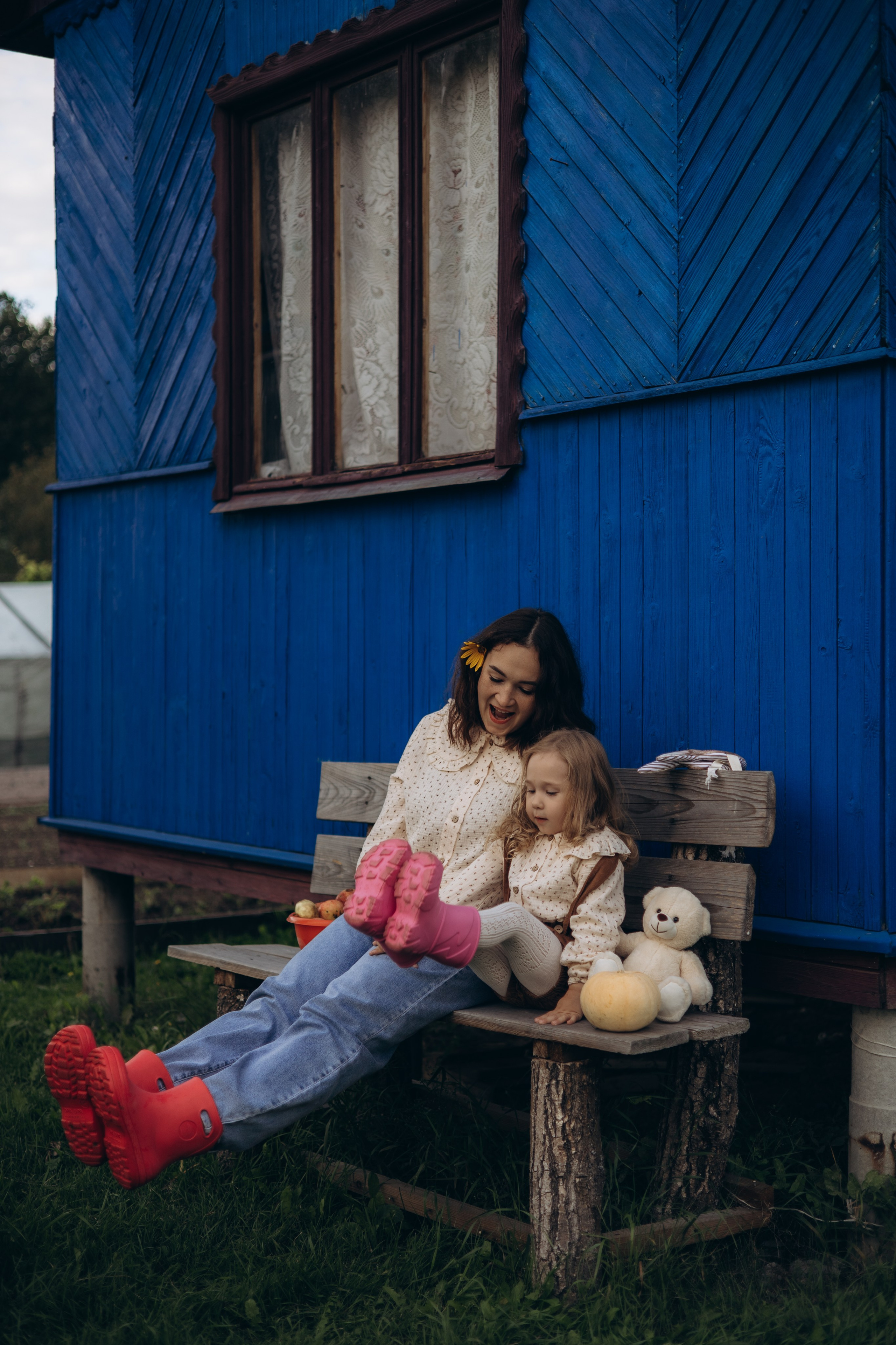 Мамочка и дочка (24.08.2025) г. Жуков (Калужская обл.). Надежда Стар семейный и церковный фотограф в Жукове и Калужской области