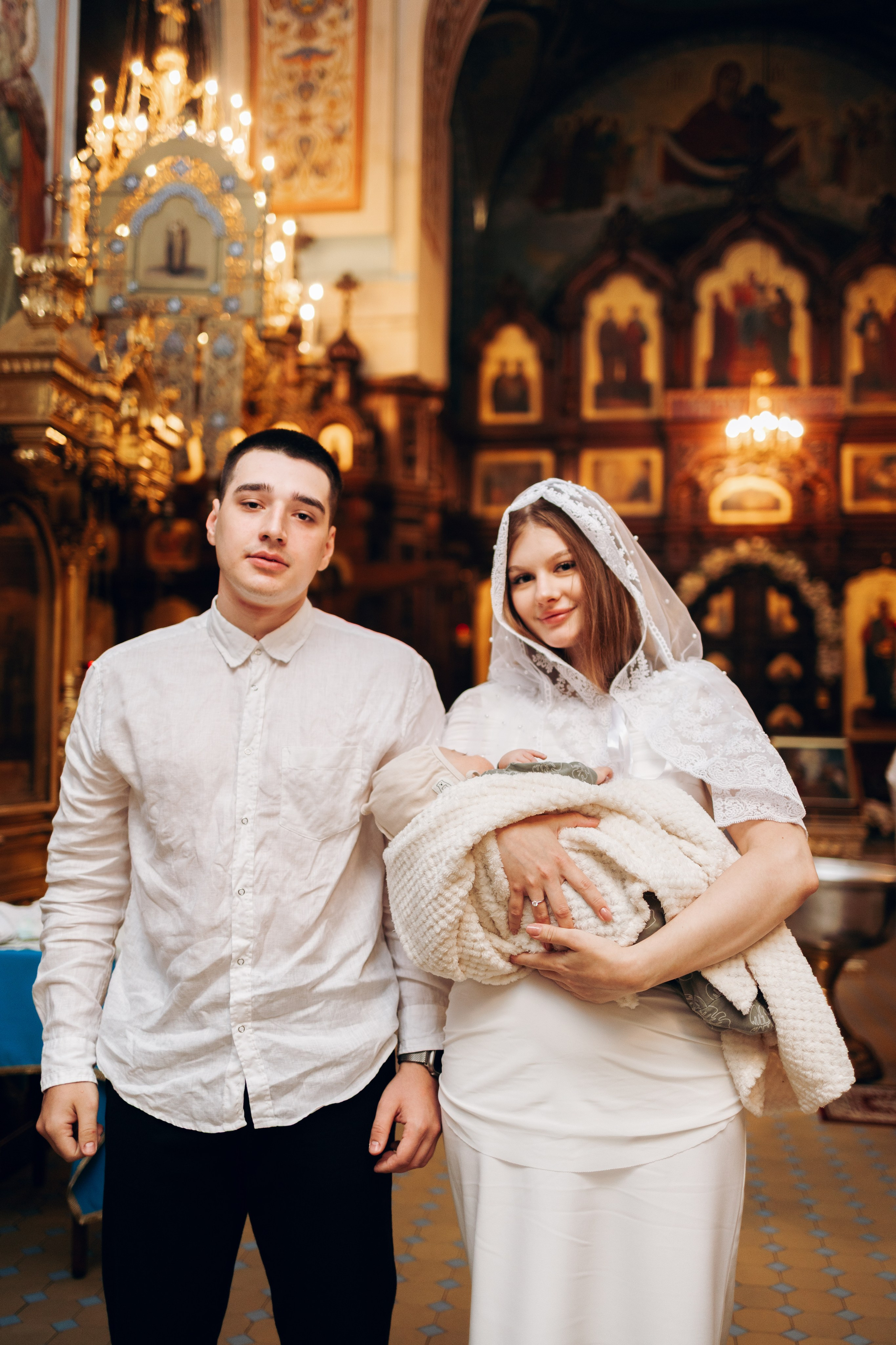 Крещение Артема. Семейный и детский фотограф в Королёве Шарутина Лидия