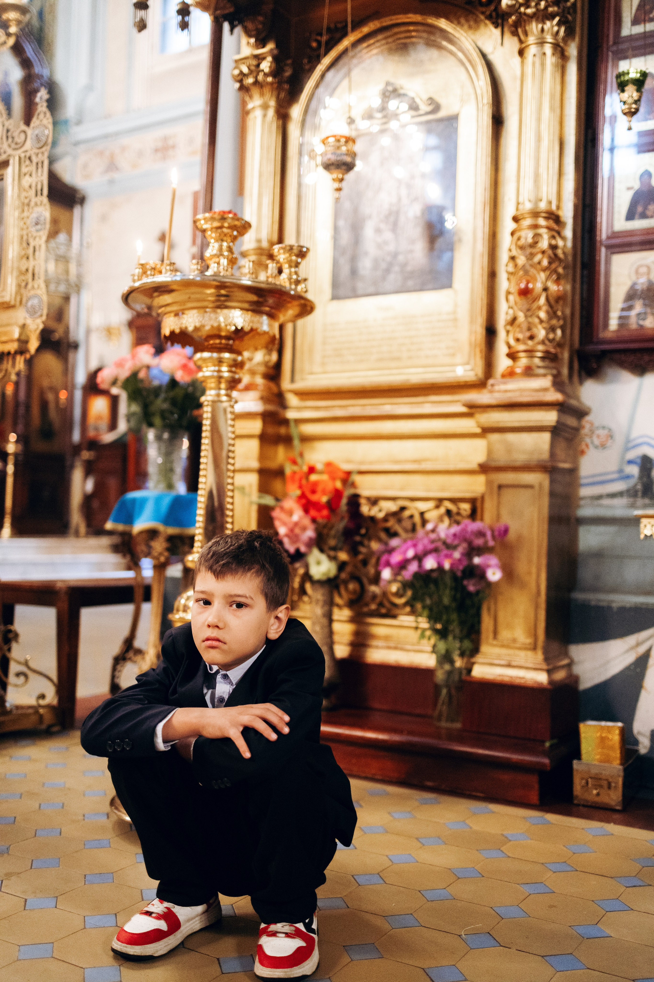 Крещение Артема. Семейный и детский фотограф в Королёве Шарутина Лидия