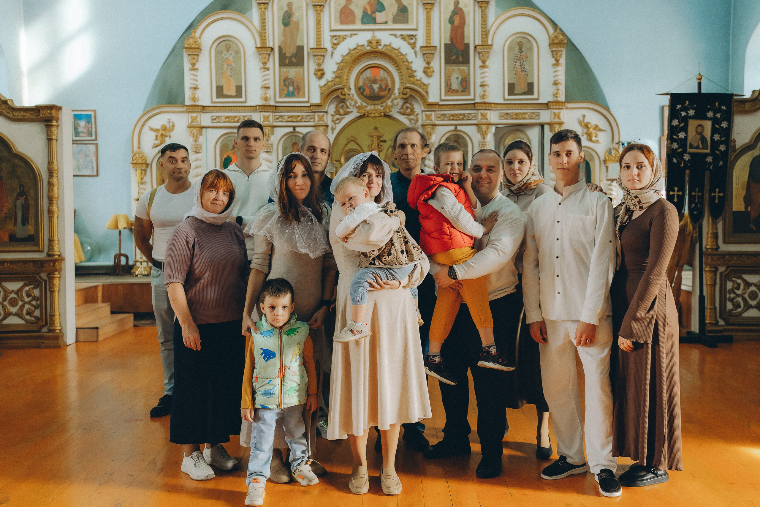 Крещение Жени и Артёма. Семейный фотограф и детский фотограф в Волгограде Алеся Бутакова — дет