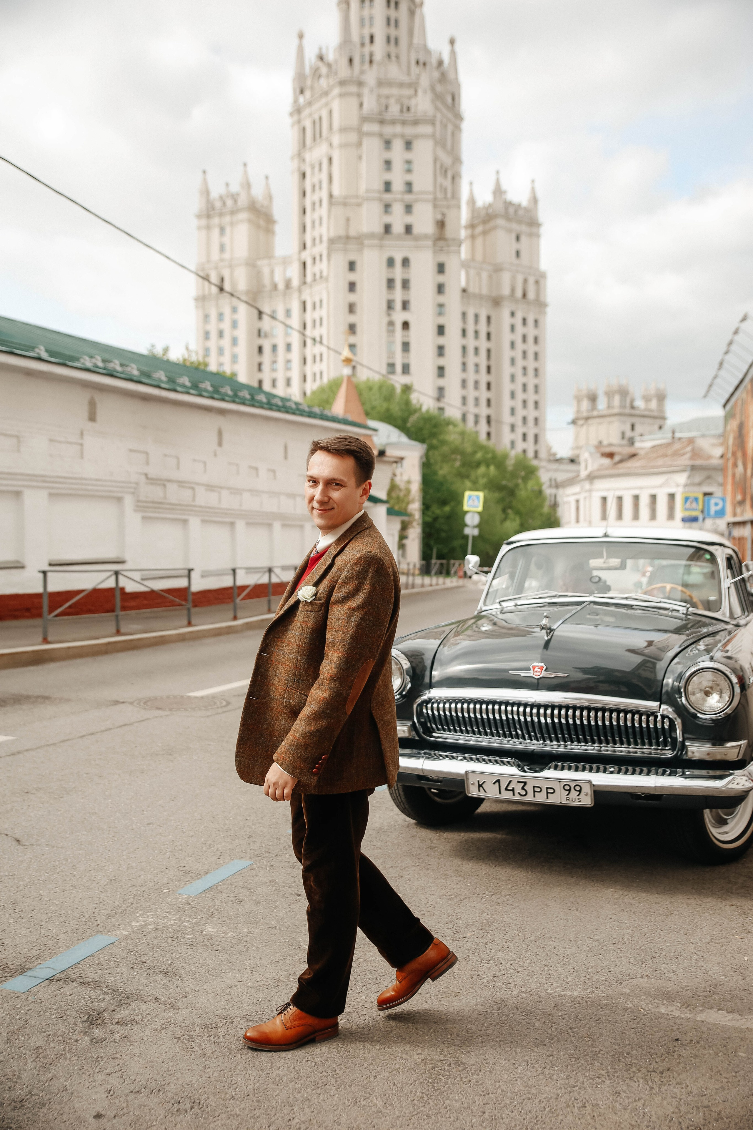 Свадебная фотосессия в стиле ретро. Свадебный и семейный фотограф в Москве