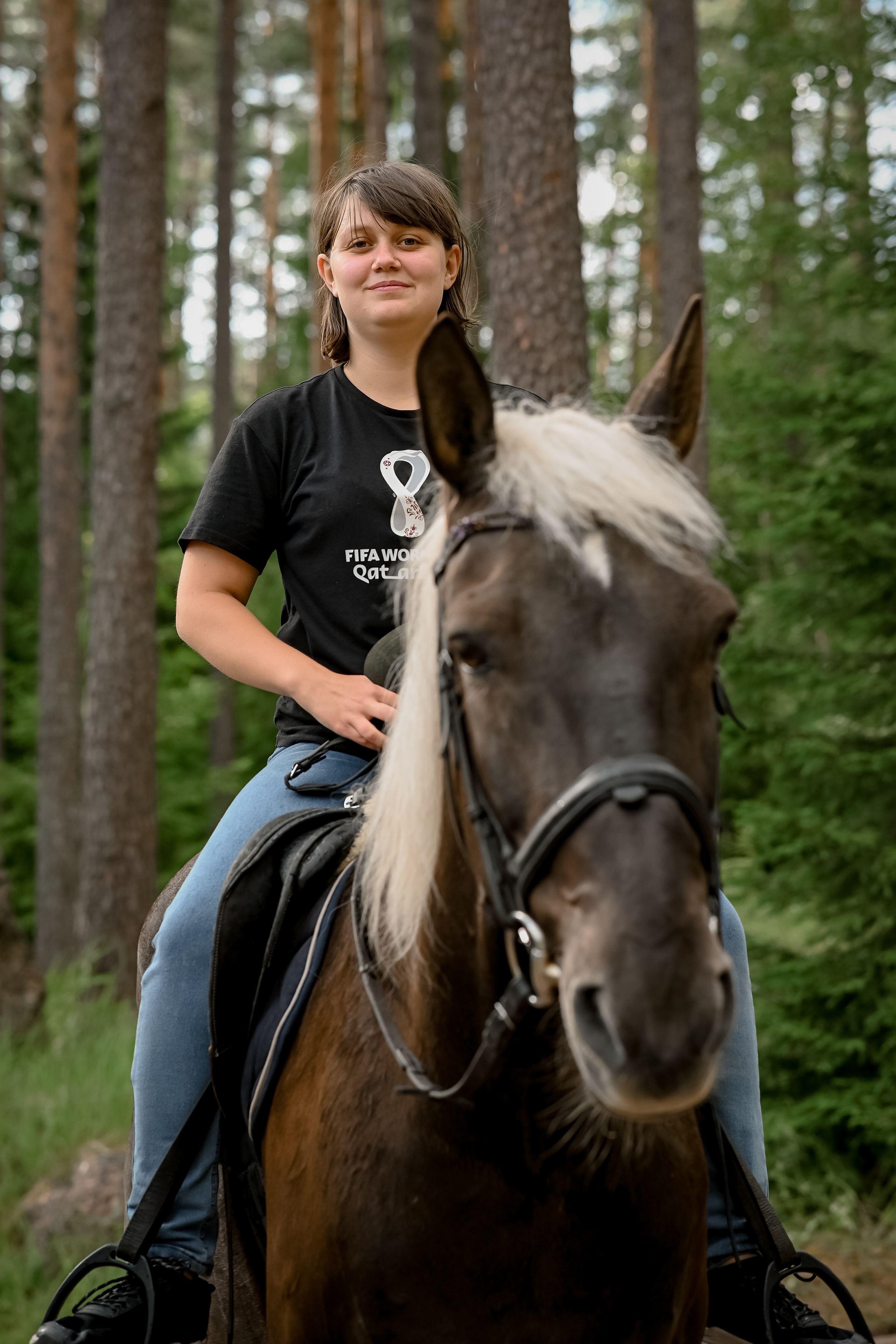 Конная прогулка. LifeStyle фотограф Анна Воробьёва Санкт-Петербург