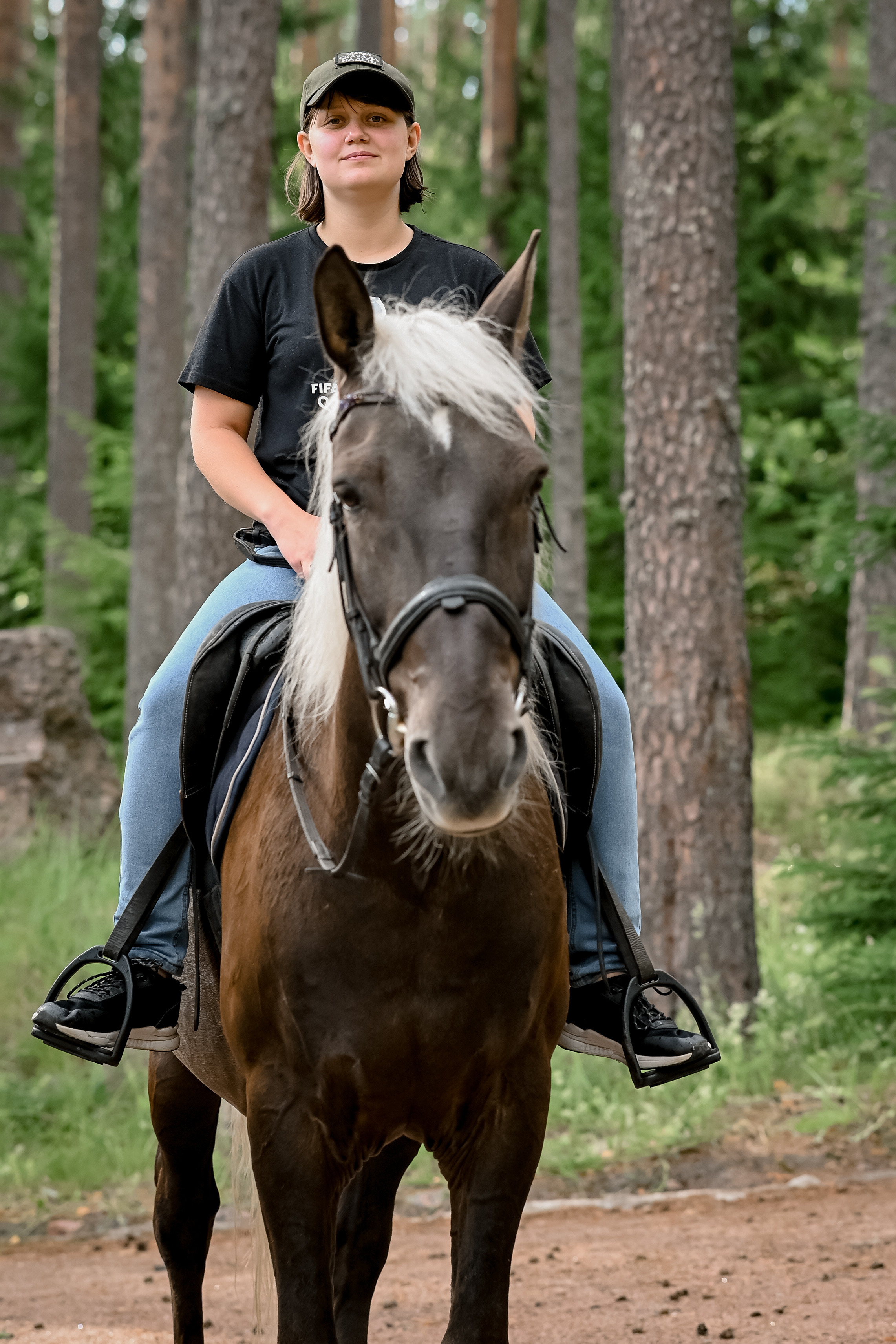 Конная прогулка. LifeStyle фотограф Анна Воробьёва Санкт-Петербург