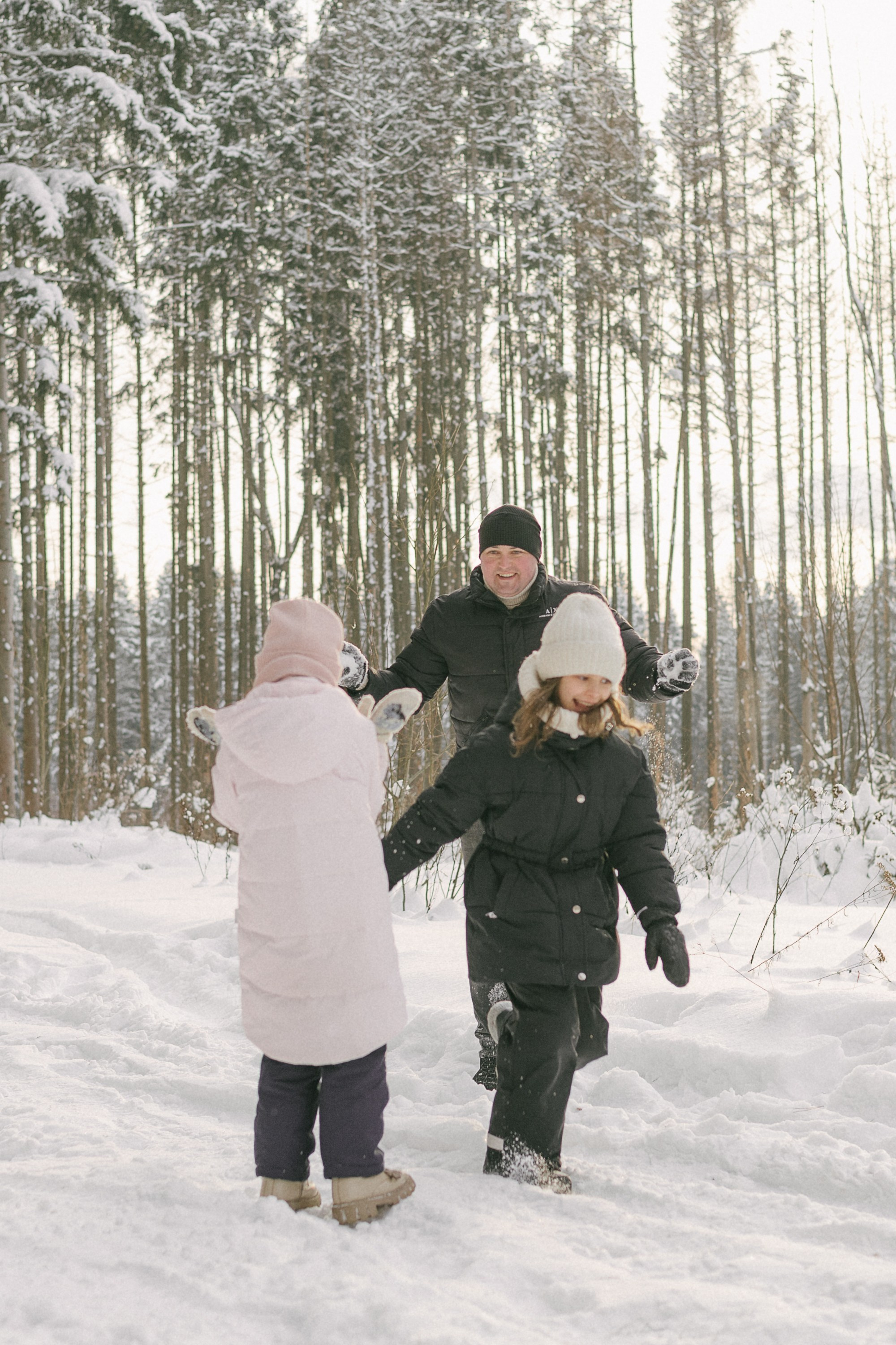 Теплые эмоции Холодной зимы. Семейный фотограф в Москве Анастасия Марти