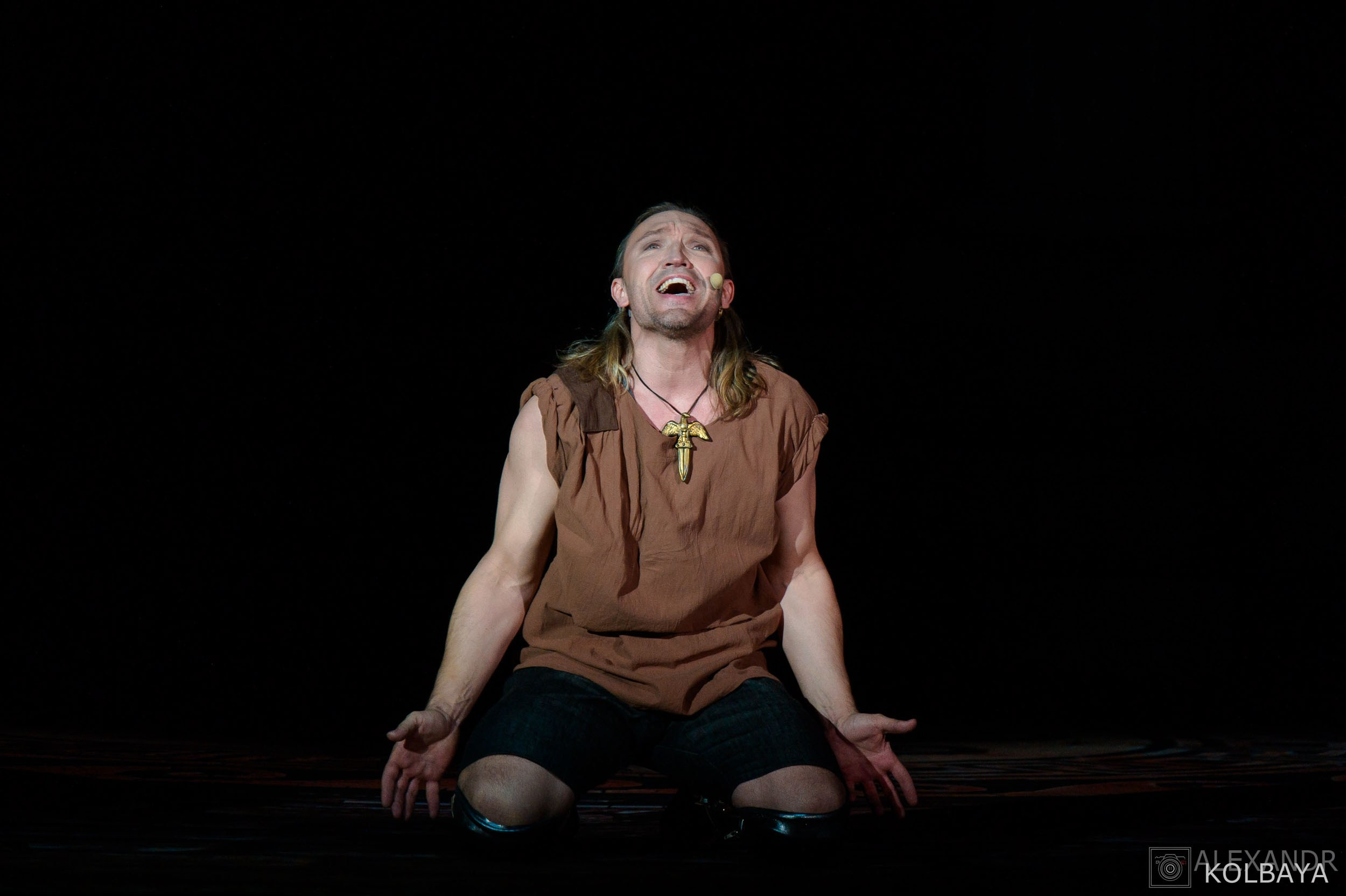 Фоторепортаж со спектакля Гладиатор в Театре Терезы Дуровой. Концертный и театральный репортажный фотограф в Москве Александр Колбая