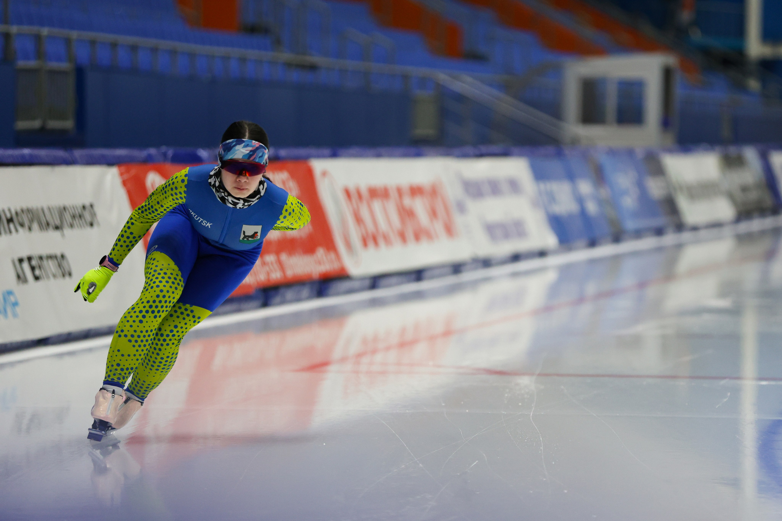 Тренировки. Конькобежный спорт. Иркутск, 2026. Спортивная съемка Мария Царфати