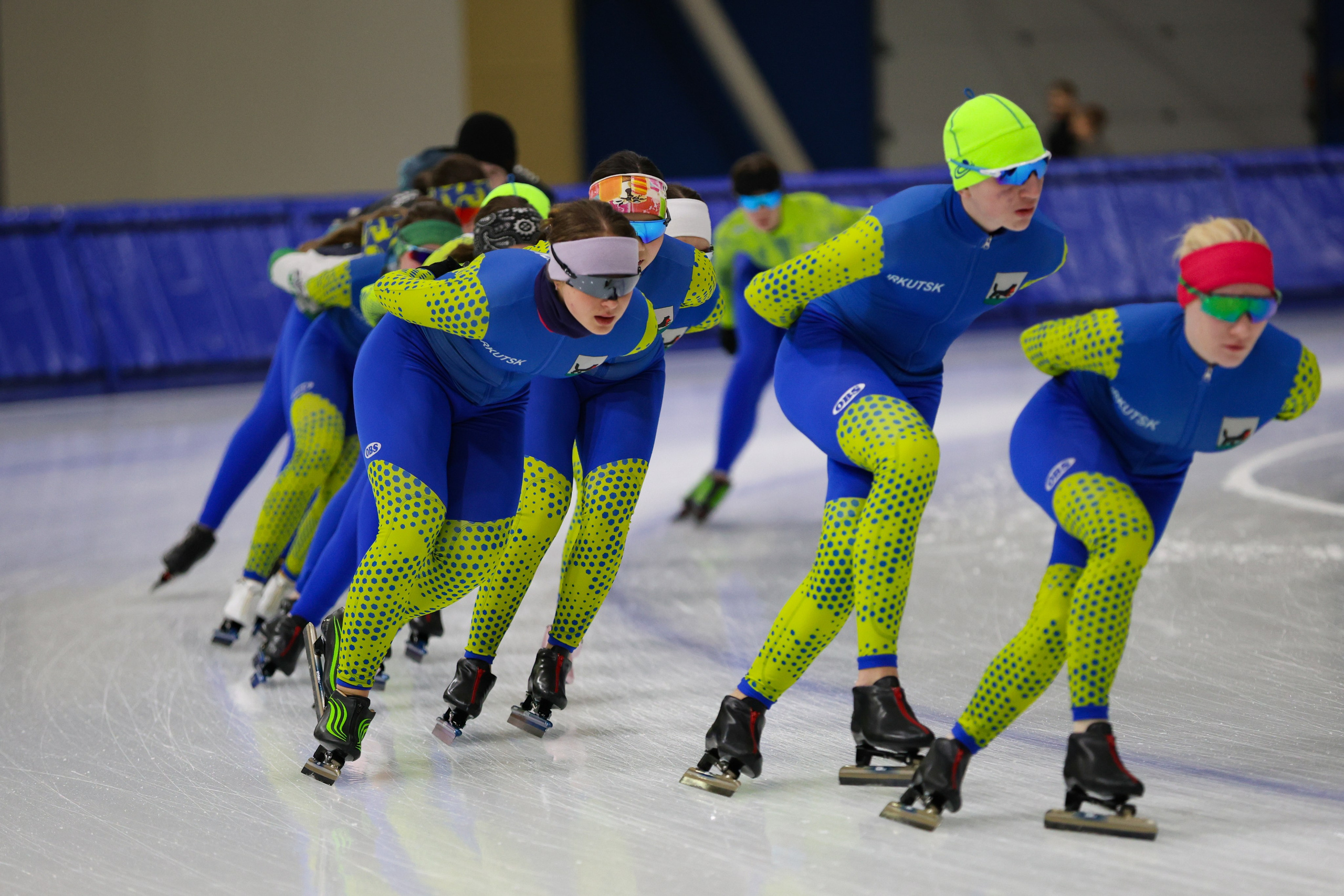 Тренировки. Конькобежный спорт. Иркутск, 2026. Спортивная съемка Мария Царфати