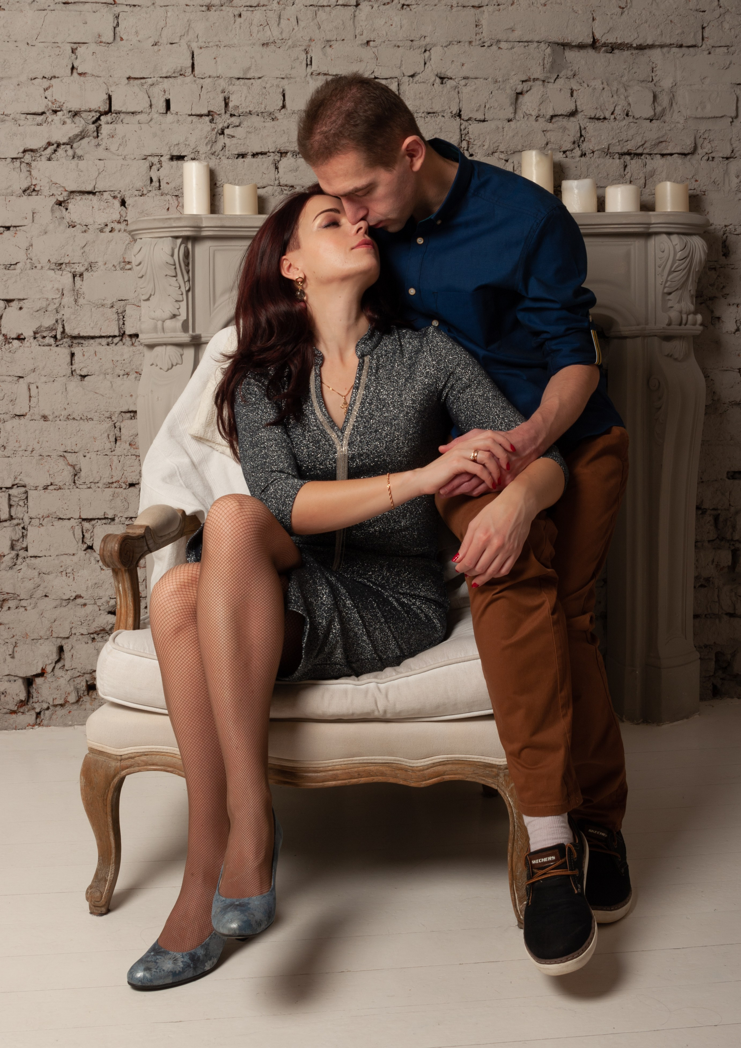 В студии. Фотограф в Москве Леонид Калесник