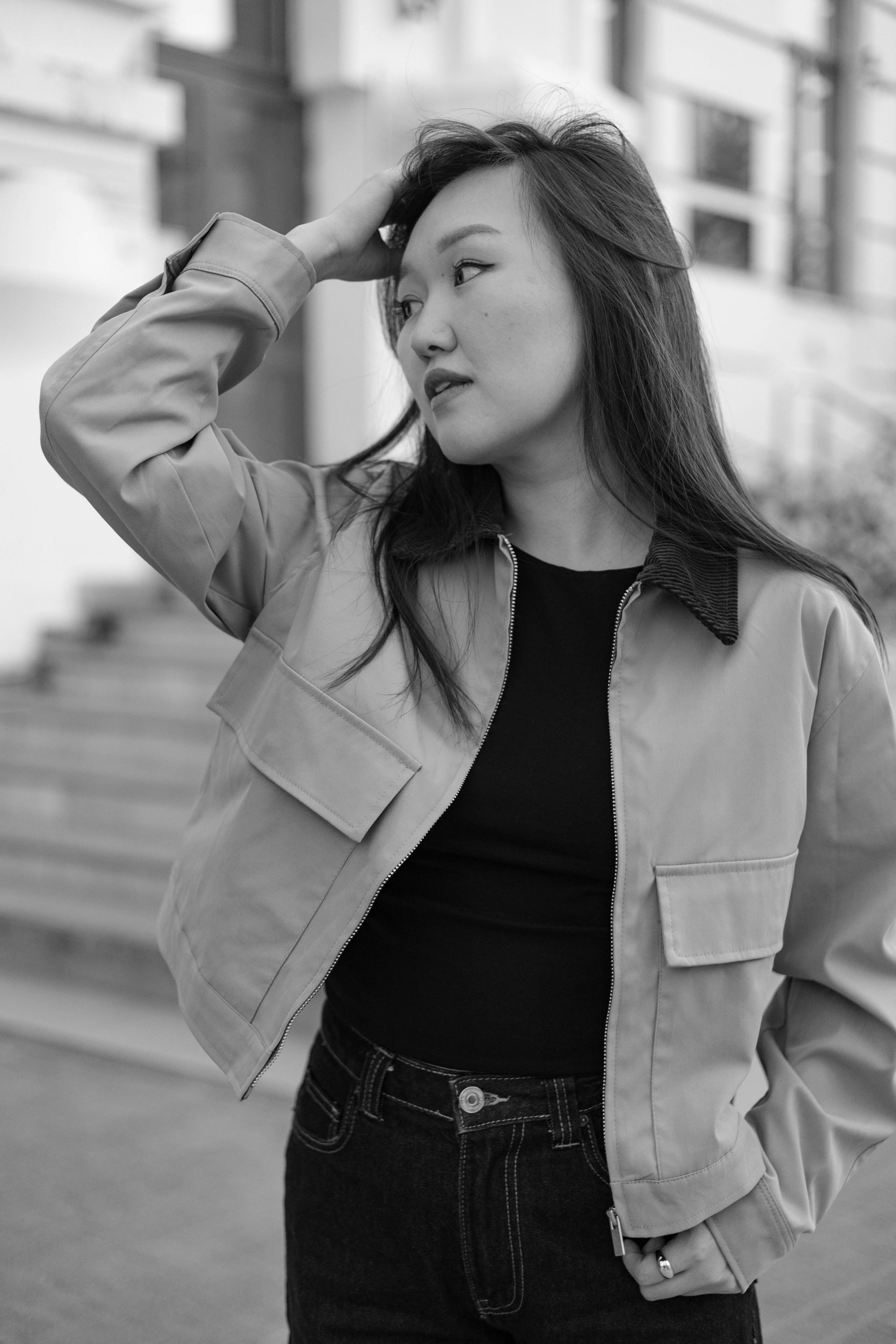 Уличный: Юля. Фотограф Natalia Rova. Съемка брендов и репортаж в Якутске