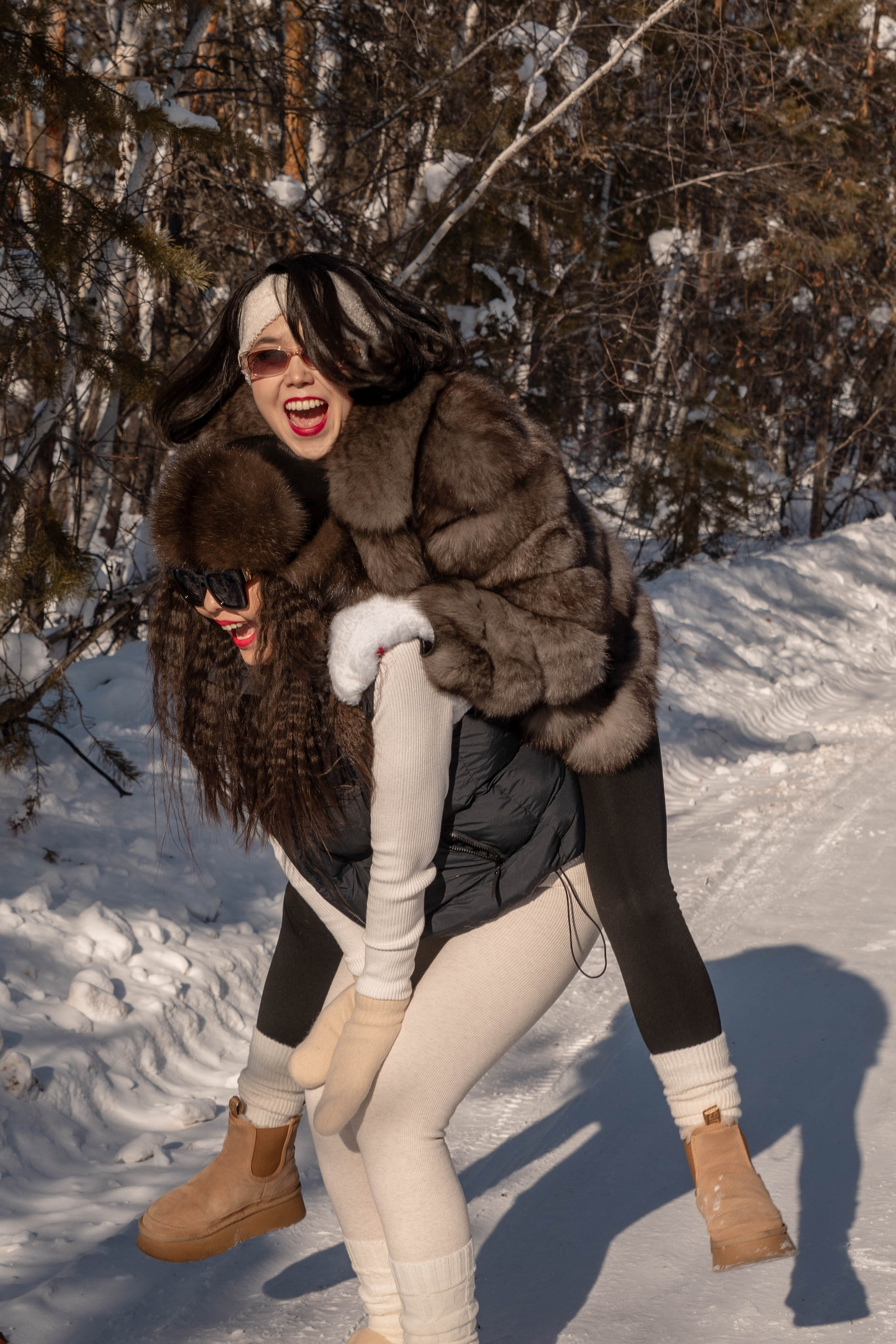 Подружки. Фотограф Natalia Rova. Съемка брендов и репортаж в Якутске