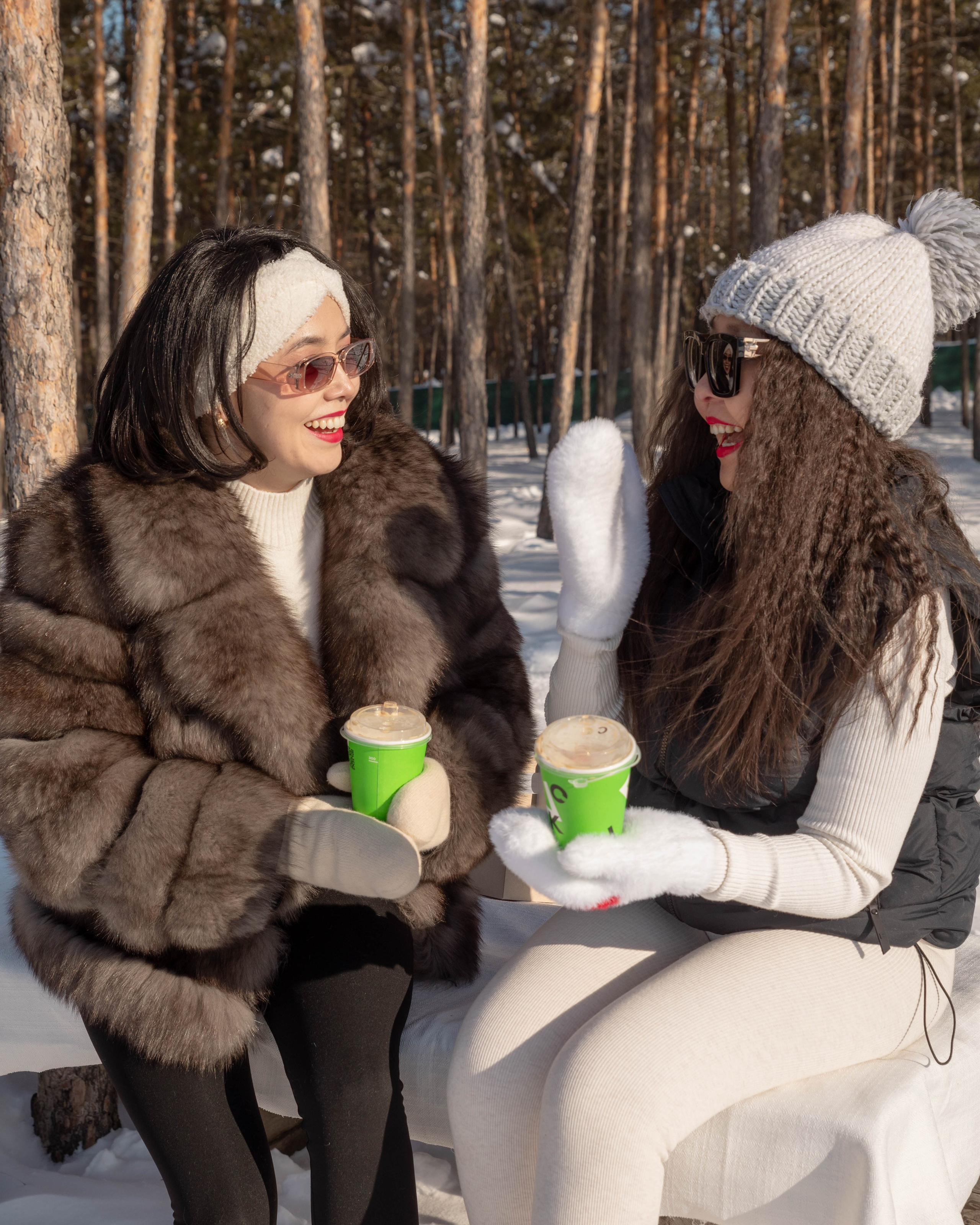 Подружки. Фотограф Natalia Rova. Съемка брендов и репортаж в Якутске