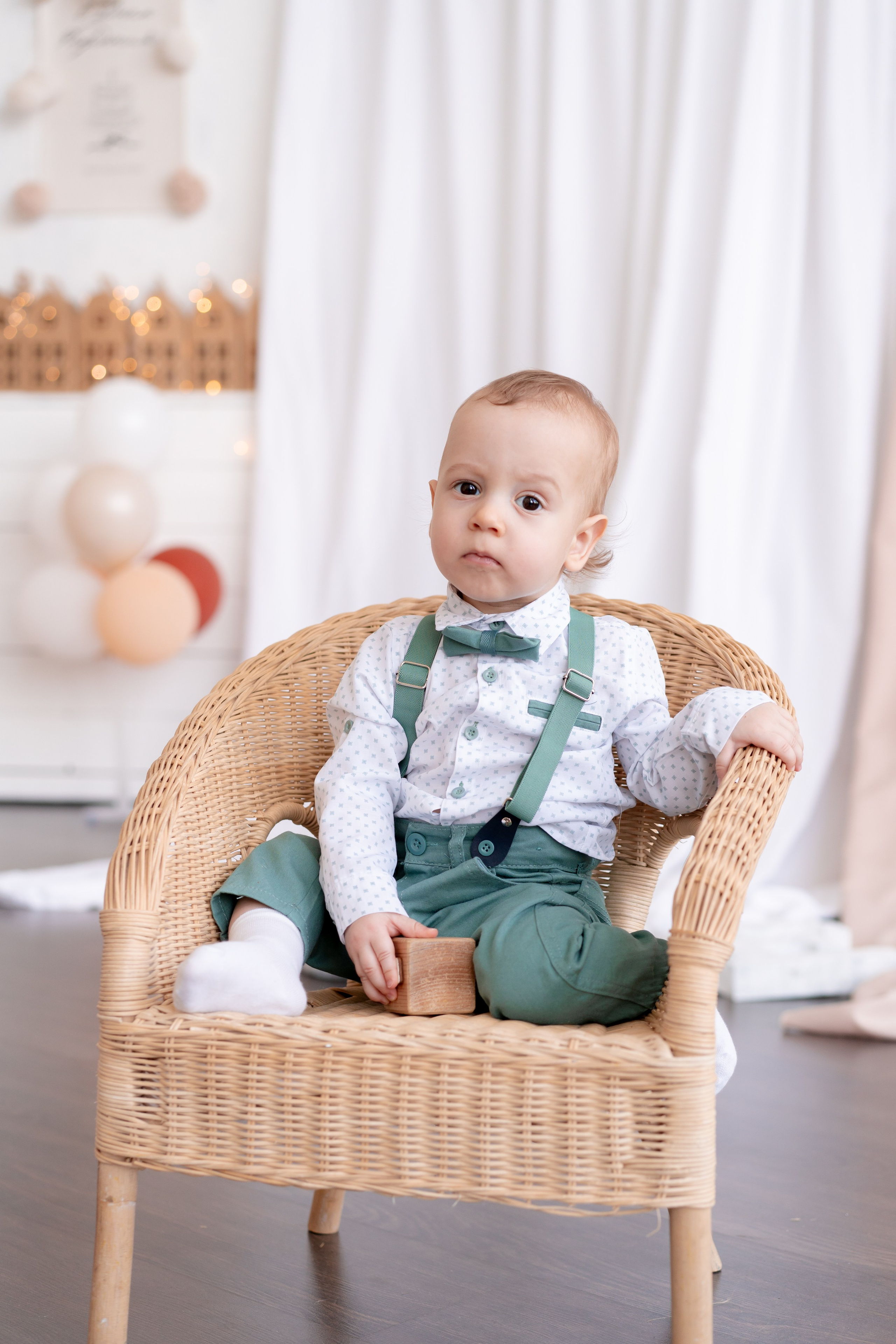 Олегу 1 годик!. Детская, семейная фотостудия в Санкт-Петербурге