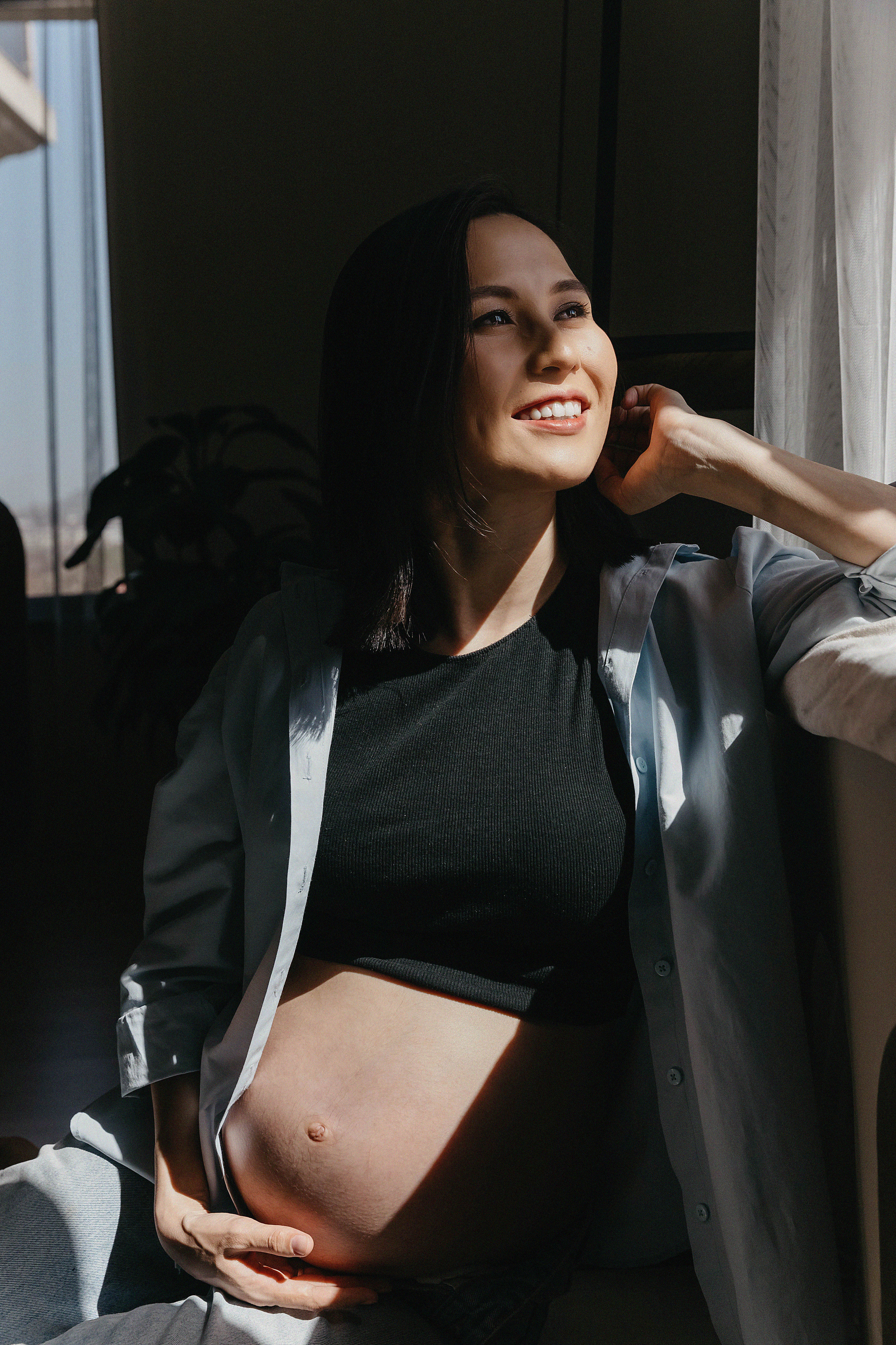 Фотосессия Мираса и Айданы в фотостудии Пространство. Свадебный, семейный и портретный фотограф в Алматы, Костанай