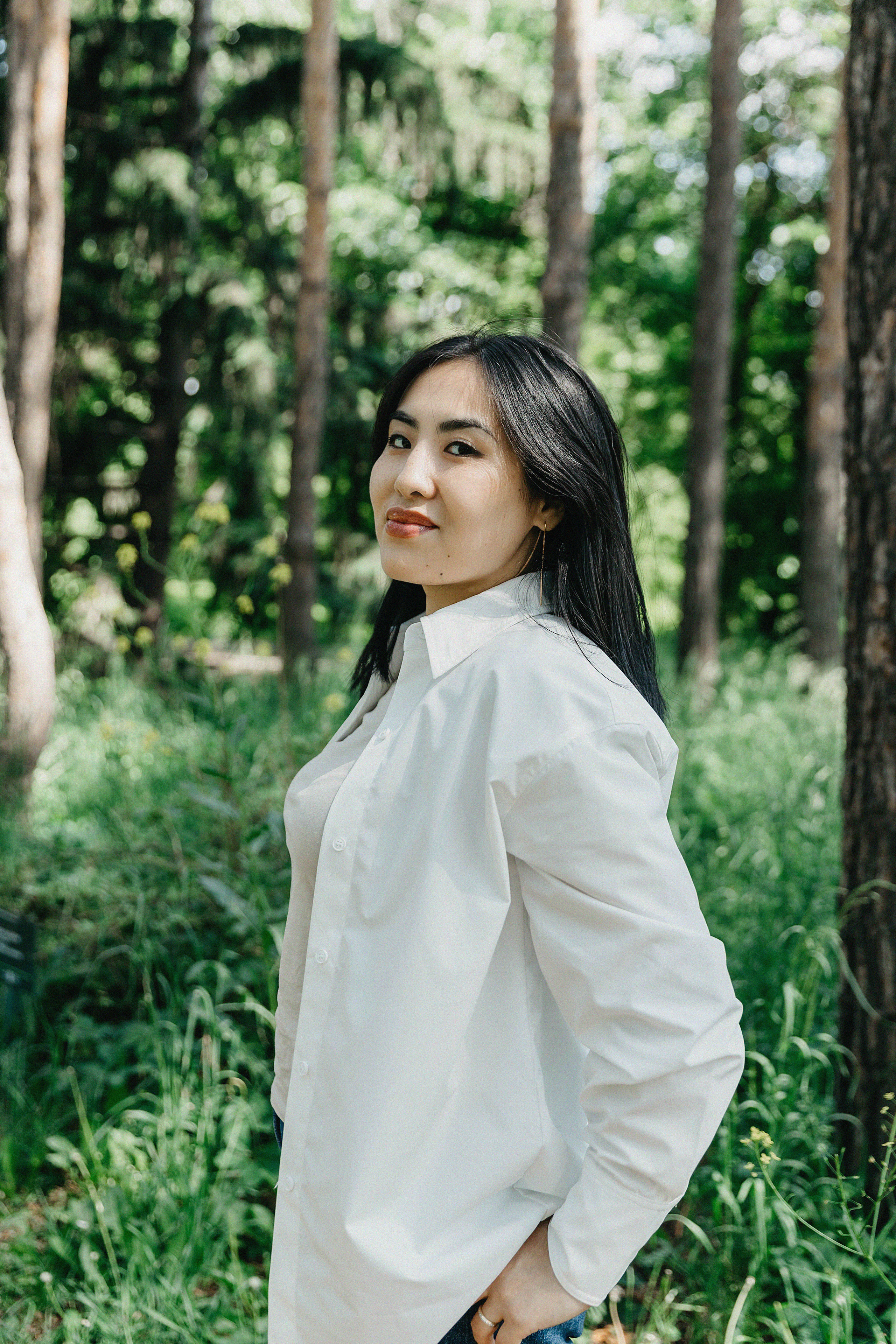 Семейная фотосессия в Ботаническом саду Артура, Алтынай и Алана. Свадебный, семейный и портретный фотограф в Алматы, Костанай