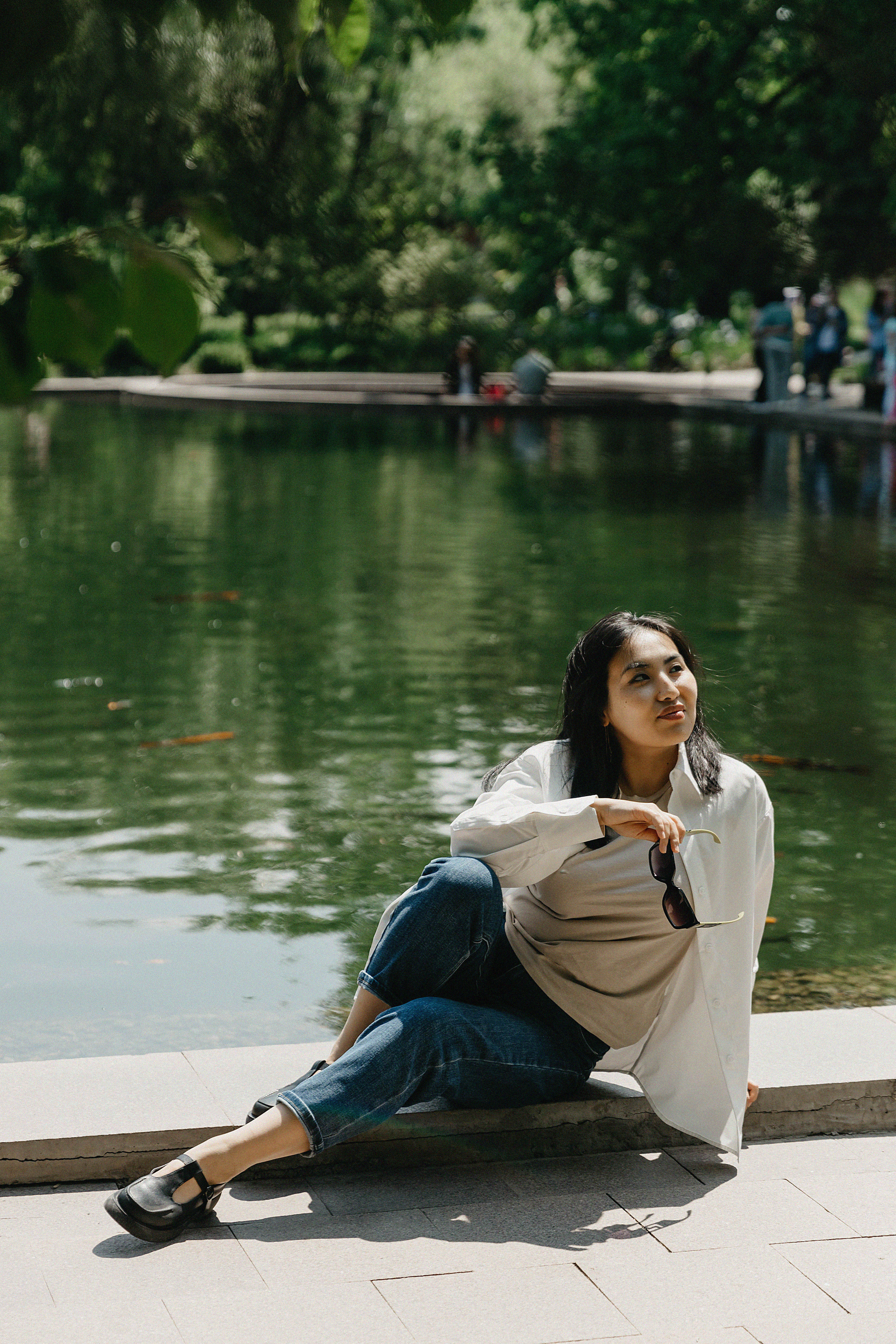 Семейная фотосессия в Ботаническом саду Артура, Алтынай и Алана. Свадебный, семейный и портретный фотограф в Алматы, Костанай