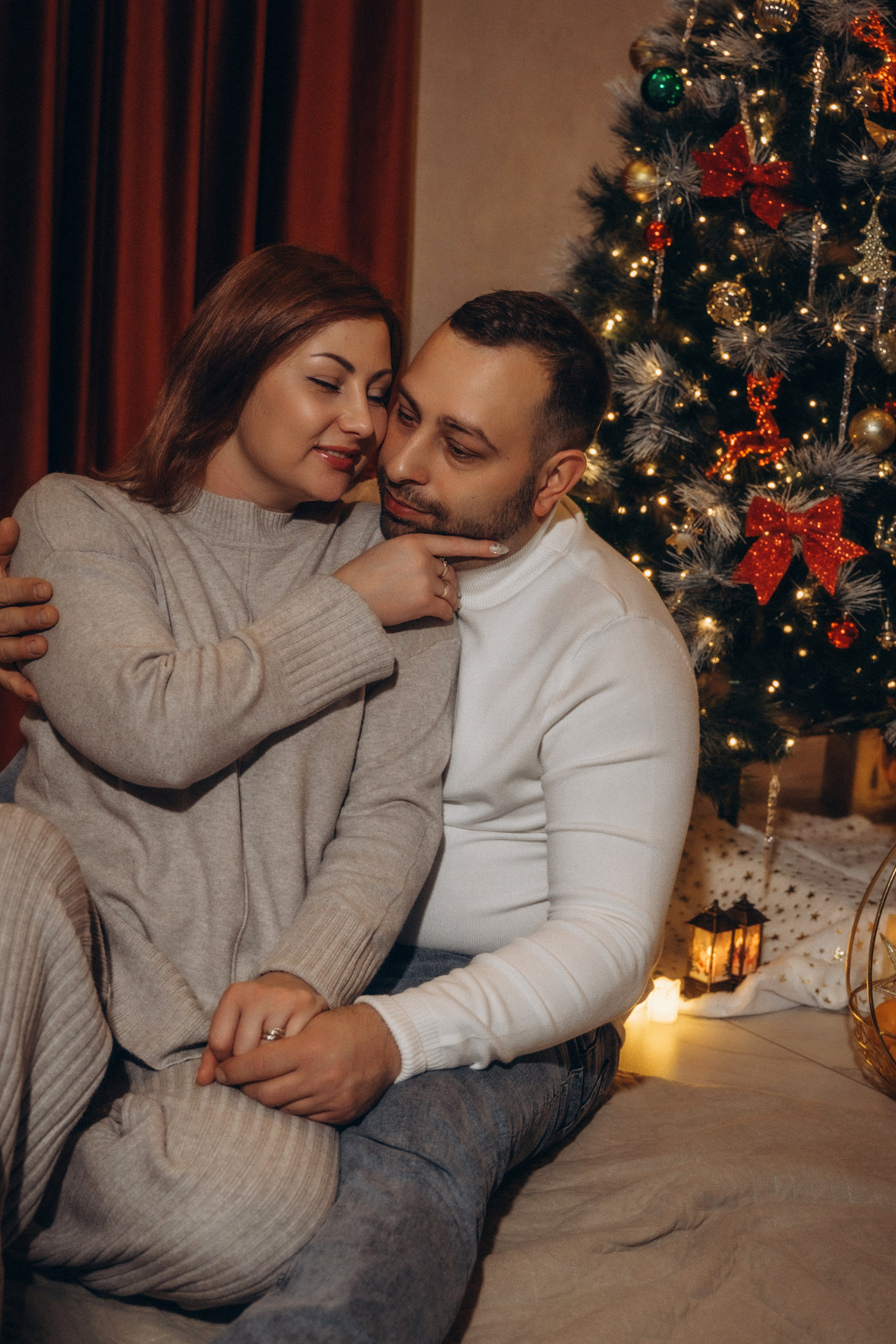 Семья Киприяновы, Новый год дома. Семейный фотограф в Белгороде Амелина Алина