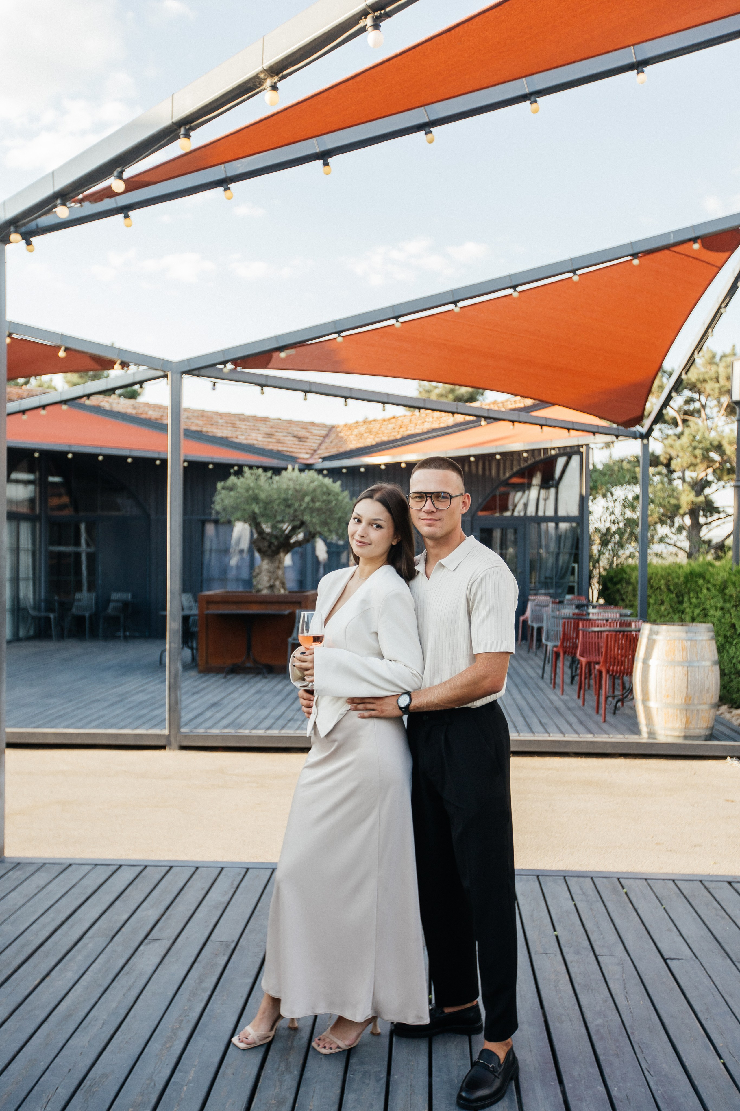 Андрей и Алина. Винодельня 78 Балаклава. Фотограф Анна Лейман. Севастополь