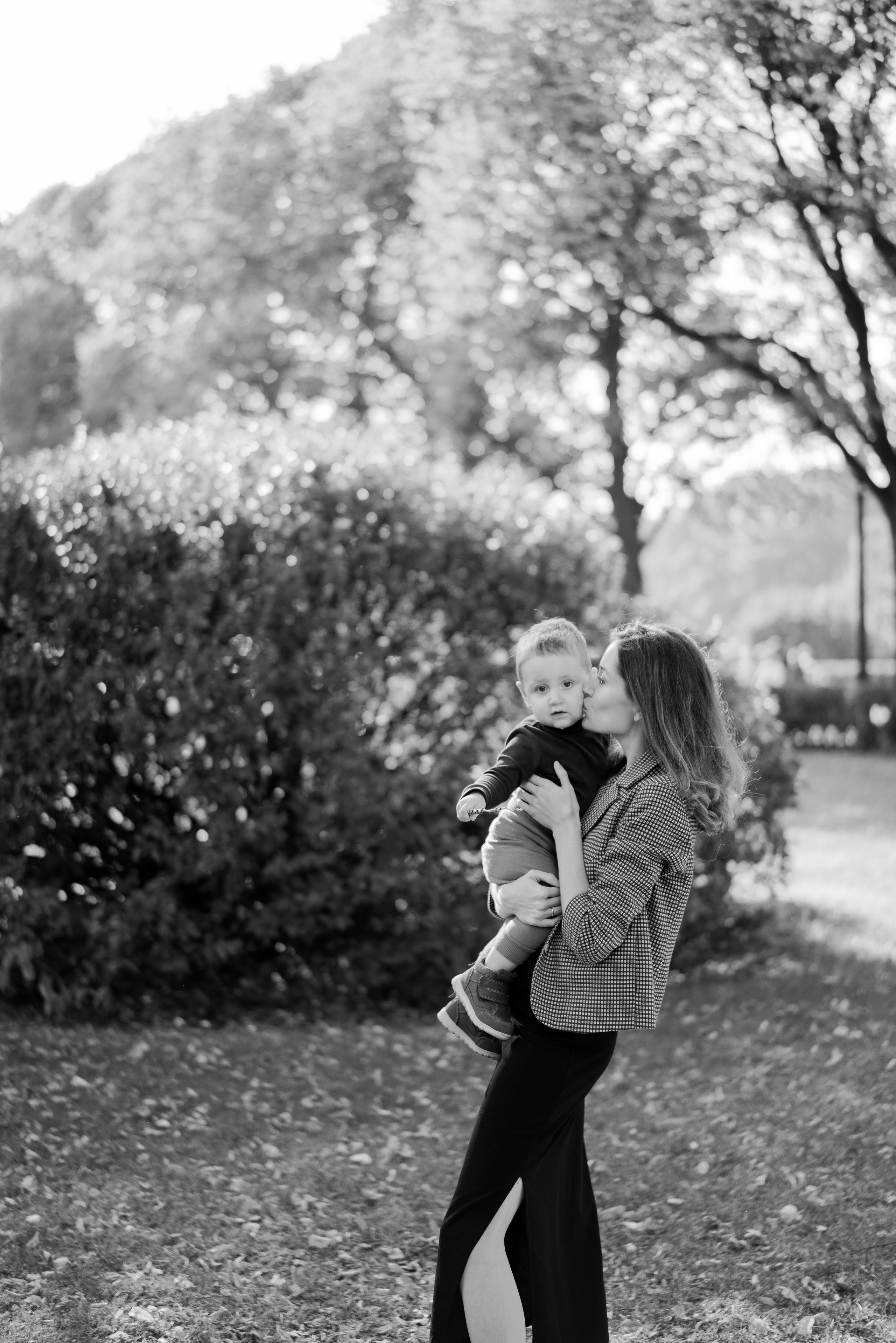 Семейная осенняя фотосессия в Парке Горького, Москва