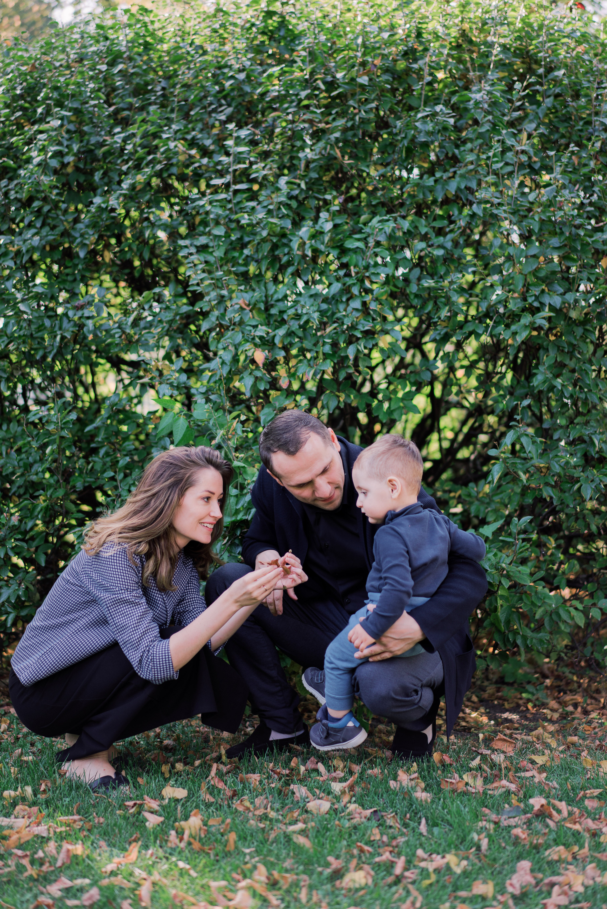Семейная осенняя фотосессия в Парке Горького, Москва