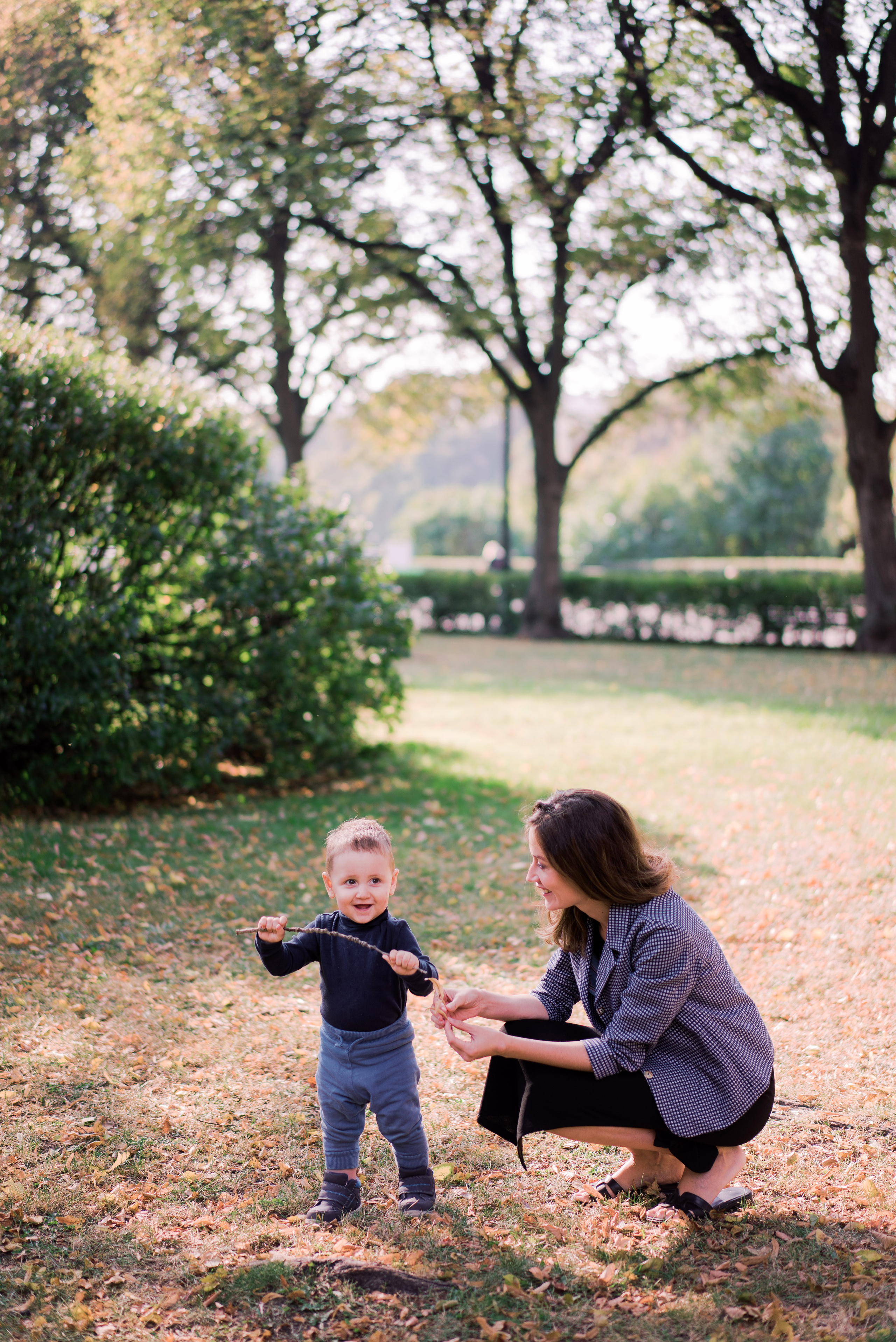 Семейная осенняя фотосессия в Парке Горького, Москва