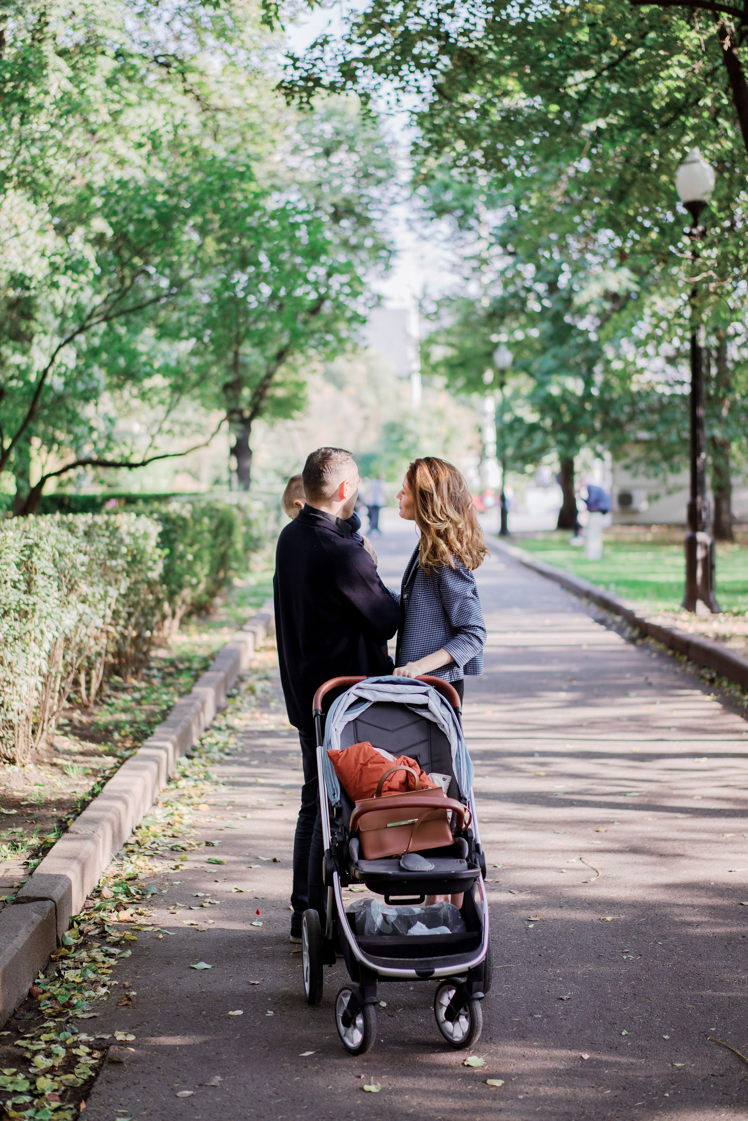 Семейная осенняя фотосессия в Парке Горького, Москва