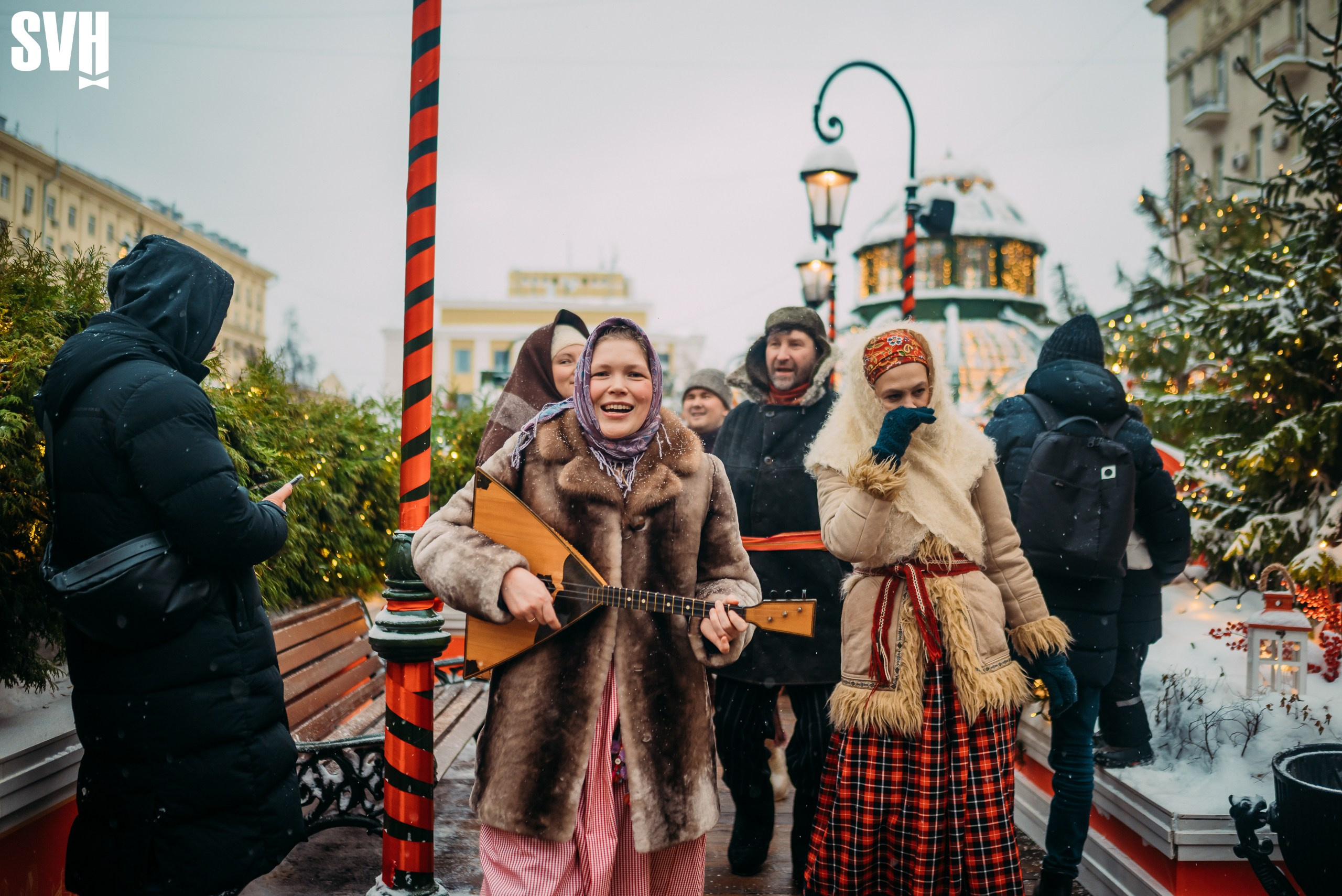 Новогодняя ярмарка на Тверской площади