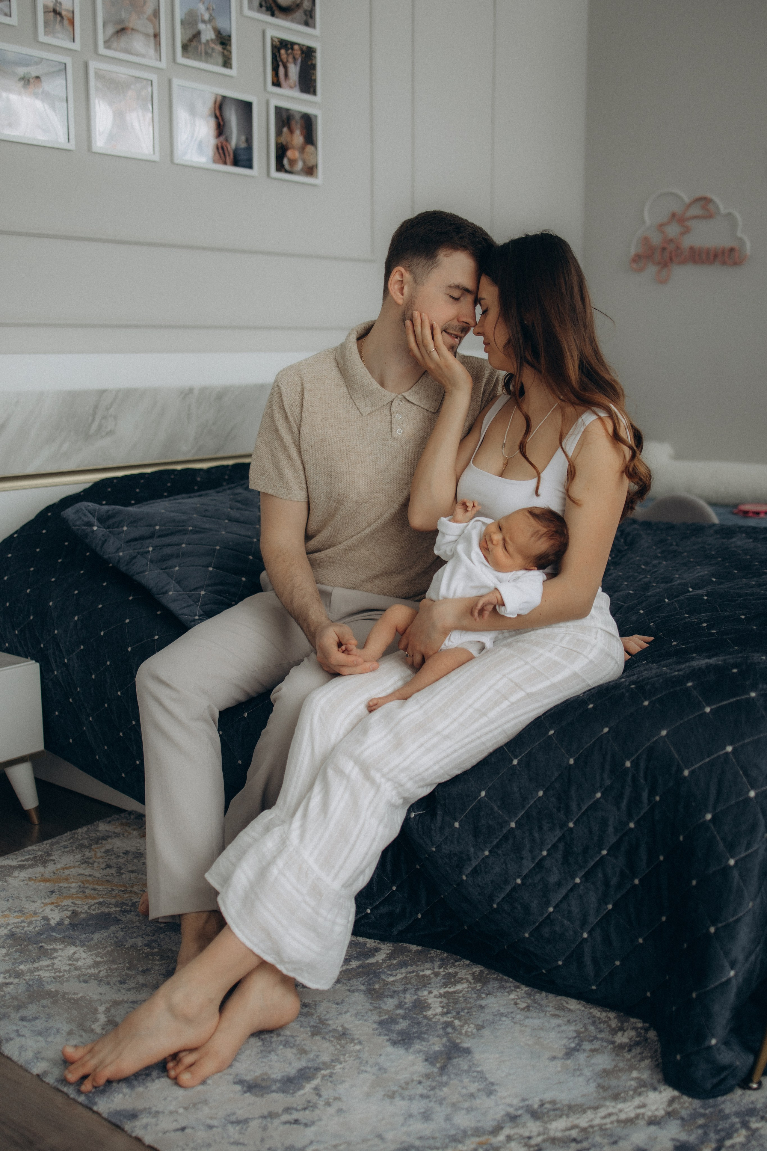 Маленькая кроха Есения. Семейный фотограф в Москве Анастасия Шалда