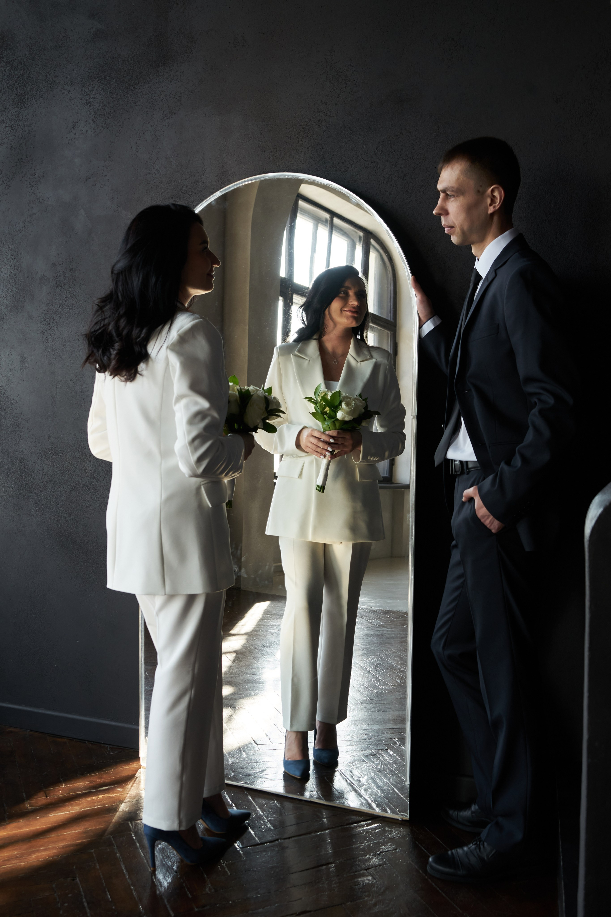 Свадебная фотосессия в студии. Фотограф Екатеринбург Кокшарова Александра