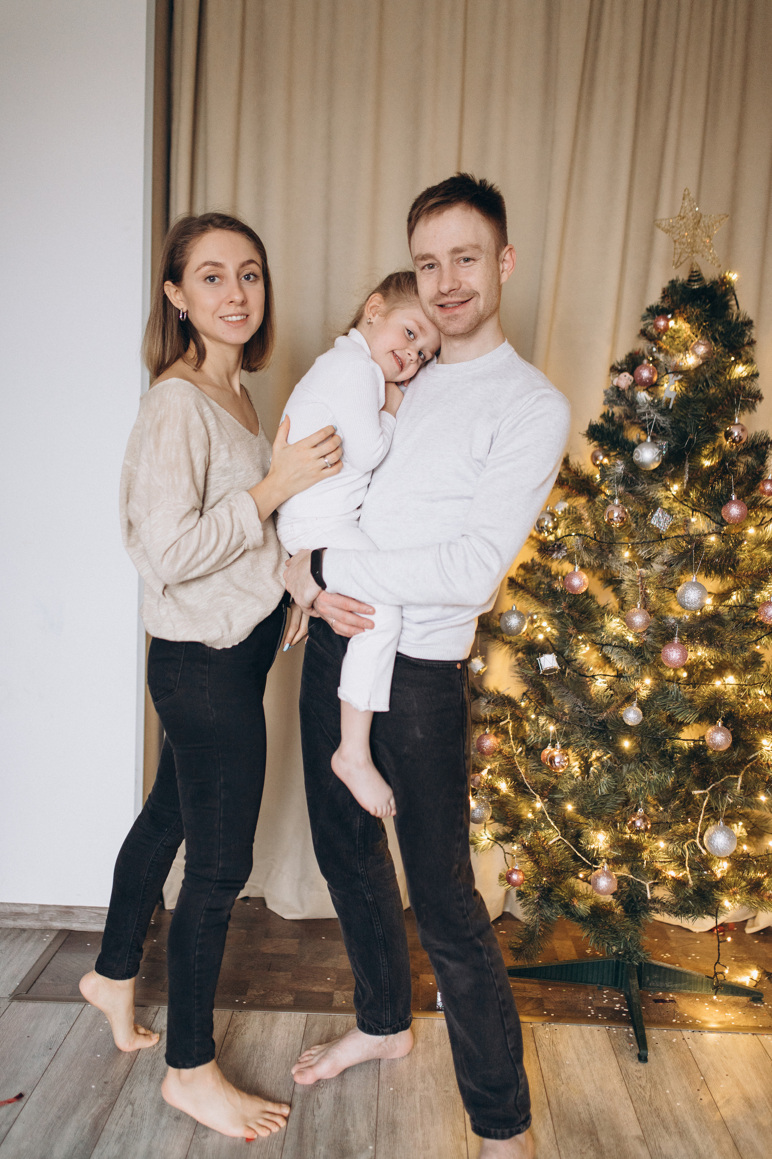 Новогодняя домашняя съемка. Алёна Берёзка фотограф Минск