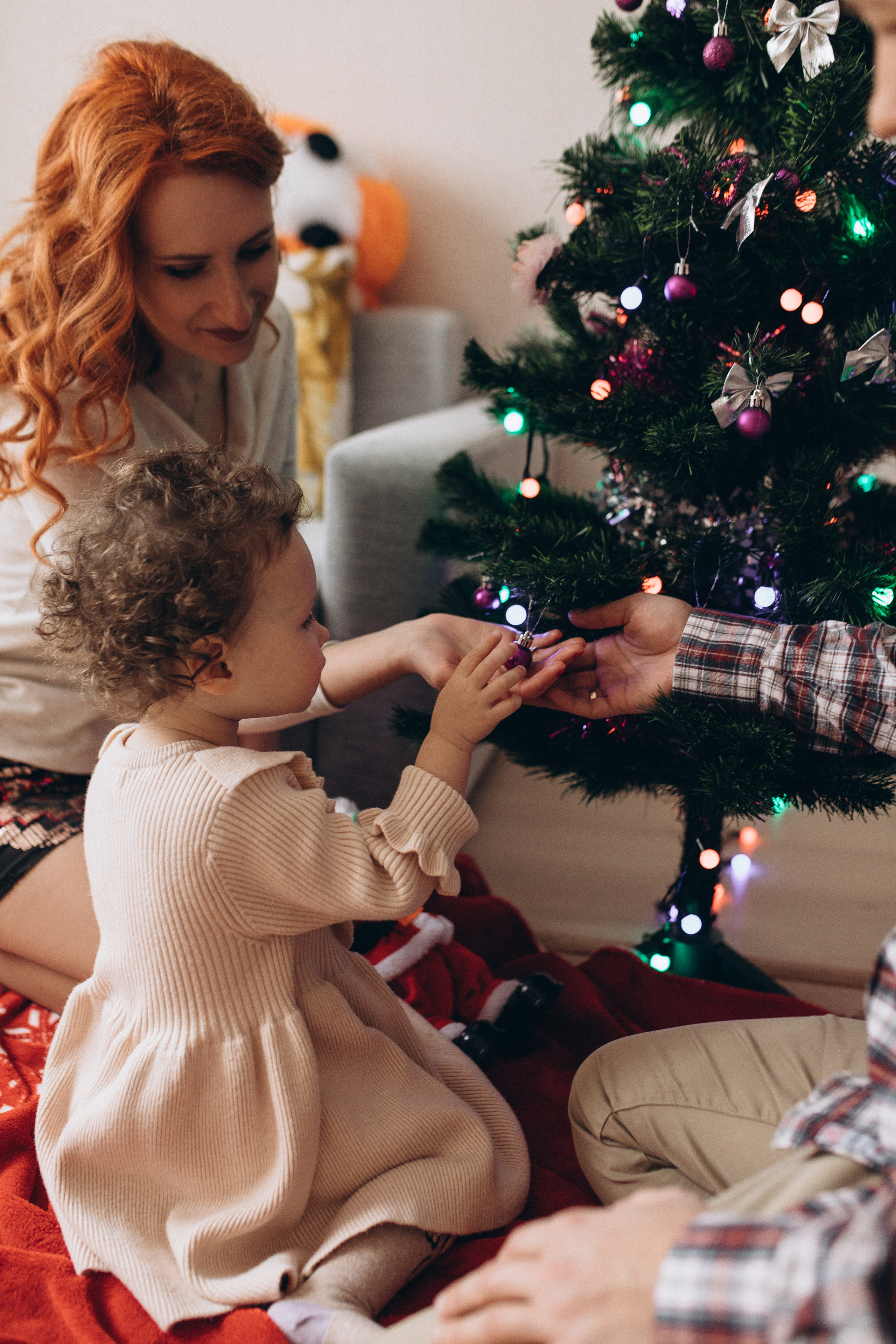 Новогодняя домашняя съемка. Алёна Берёзка фотограф Минск