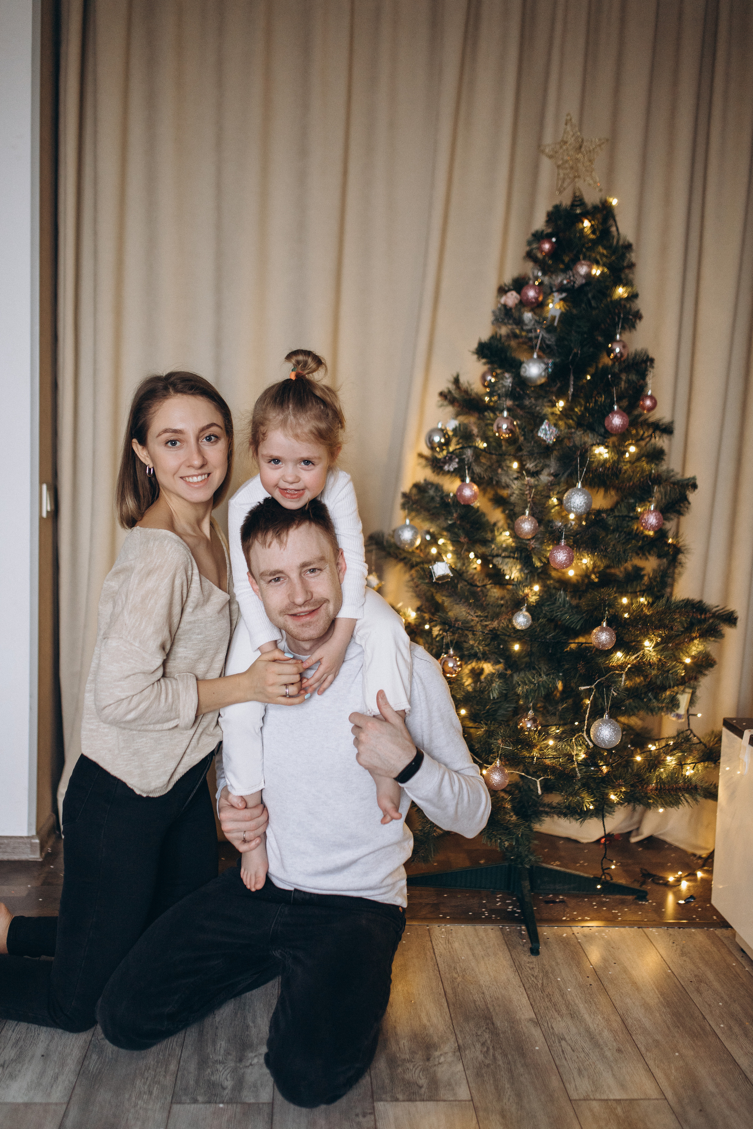 Новогодняя домашняя съемка. Алёна Берёзка фотограф Минск