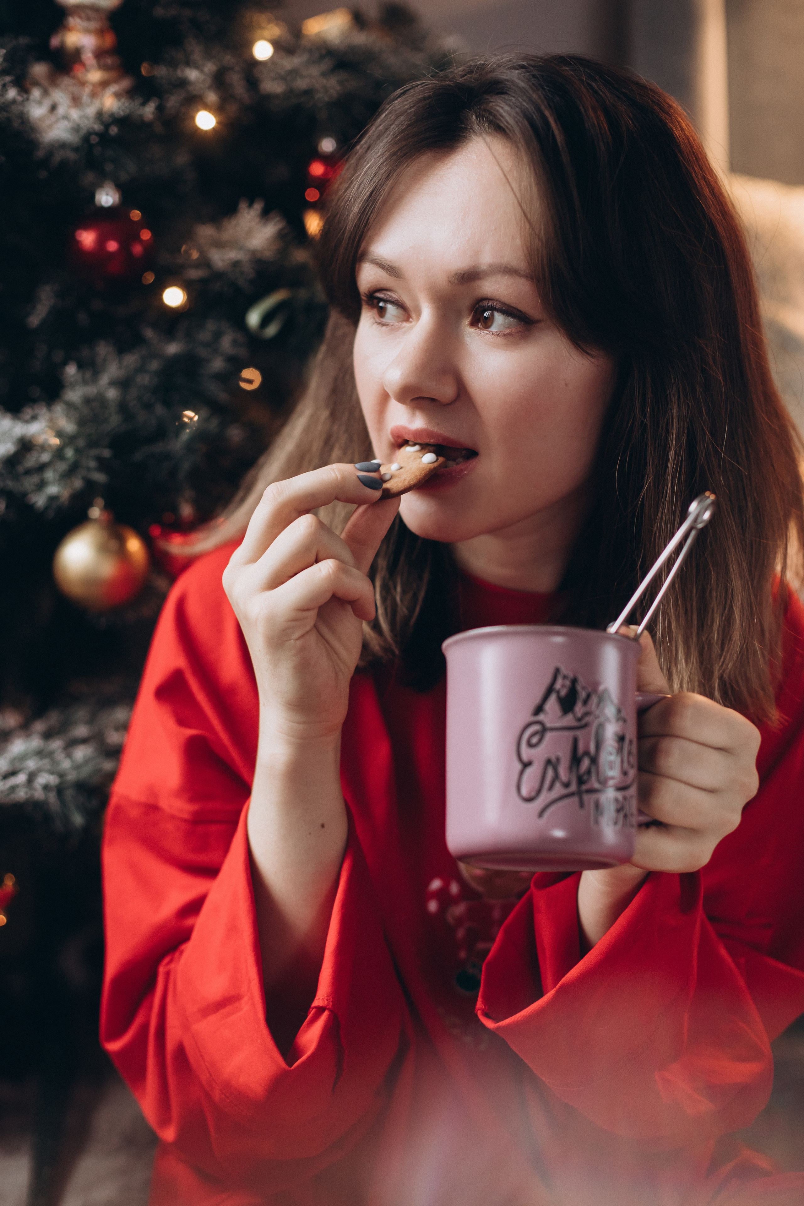 Новогодняя домашняя съемка. Алёна Берёзка фотограф Минск