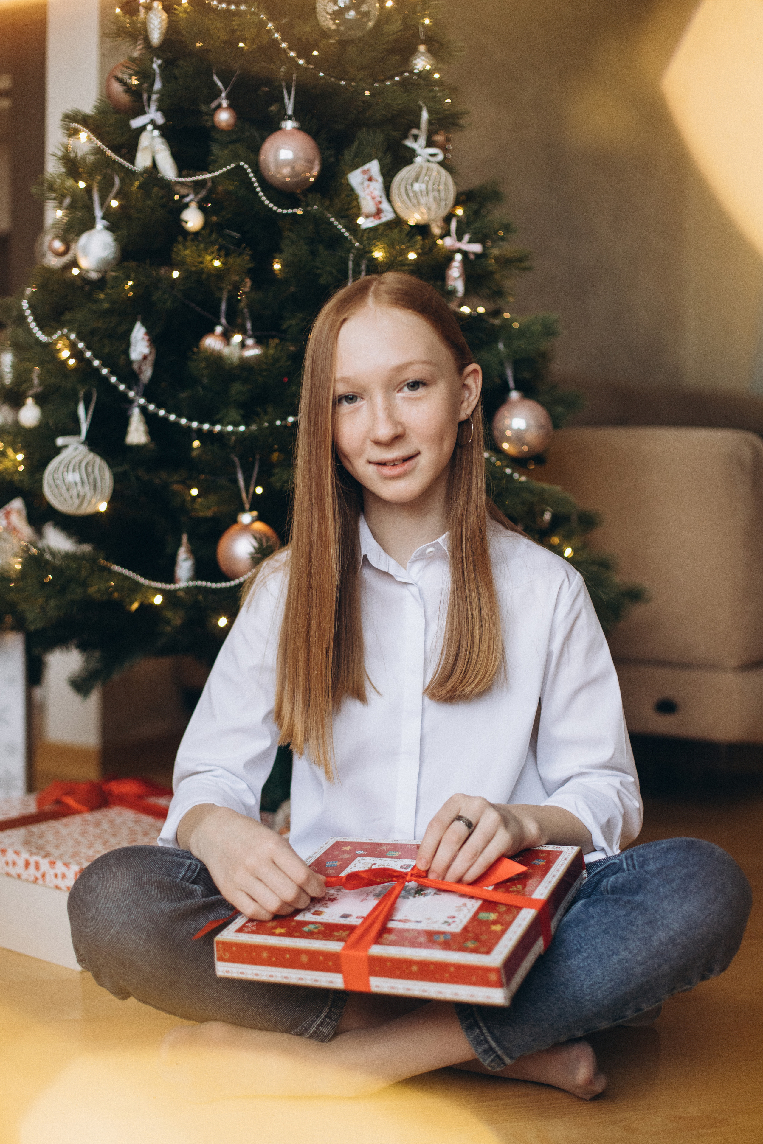 Новогодняя домашняя съемка. Алёна Берёзка фотограф Минск