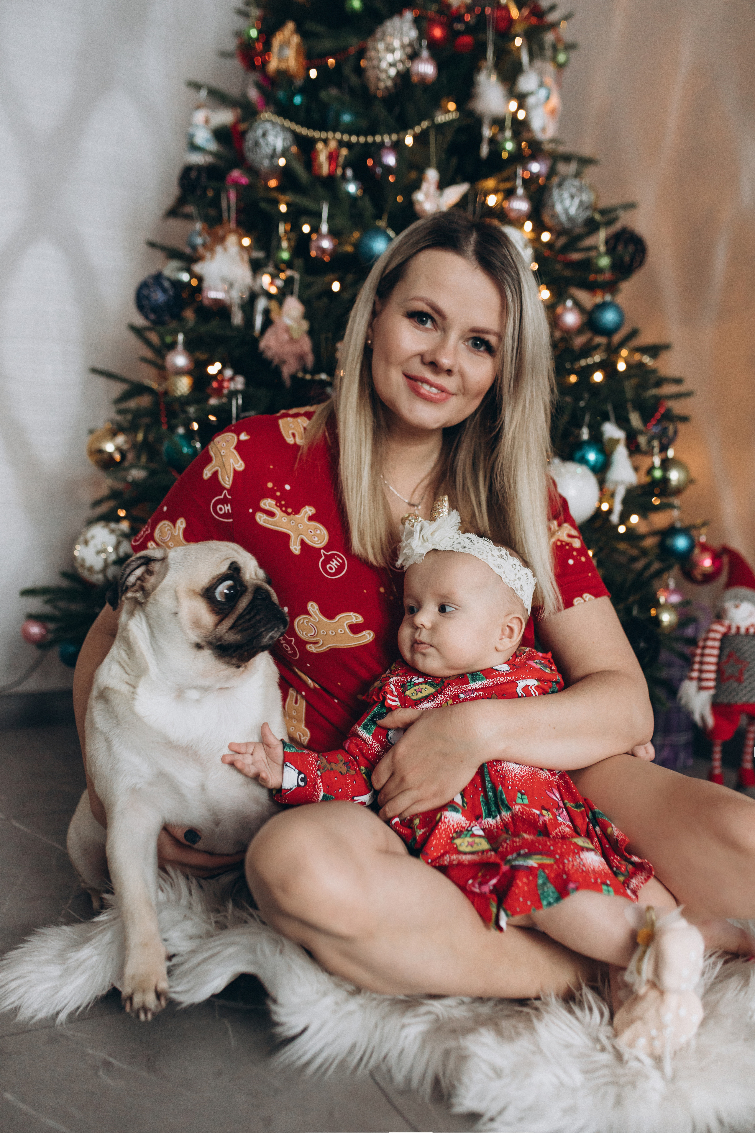 Новогодняя домашняя съемка. Алёна Берёзка фотограф Минск