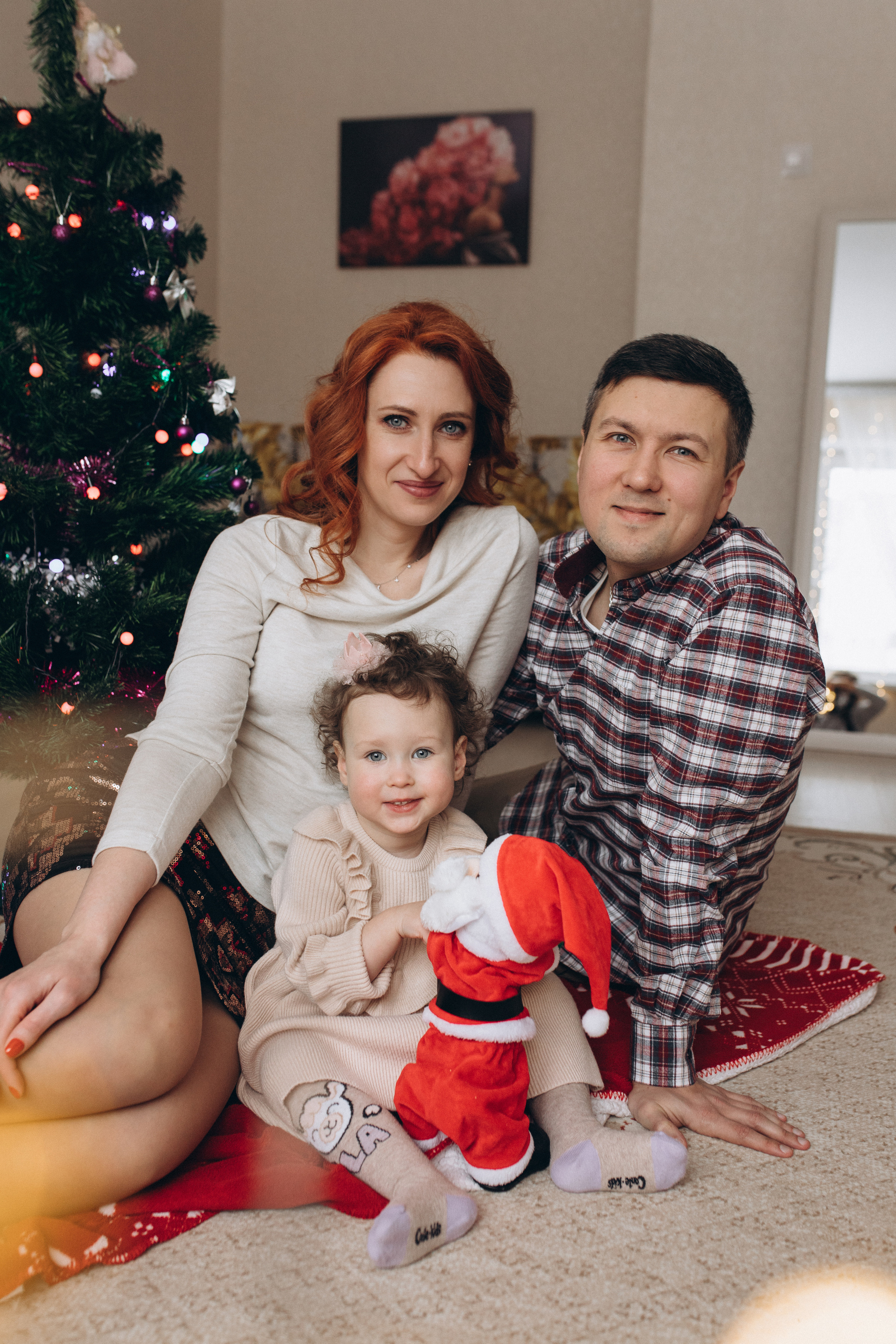 Новогодняя домашняя съемка. Алёна Берёзка фотограф Минск