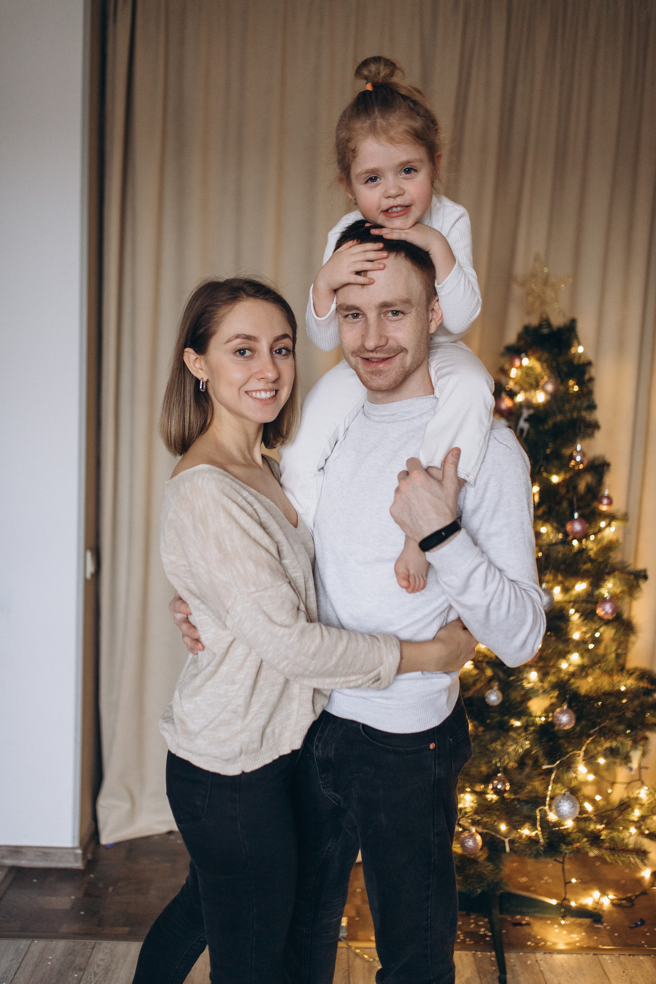 Новогодняя домашняя съемка. Алёна Берёзка фотограф Минск