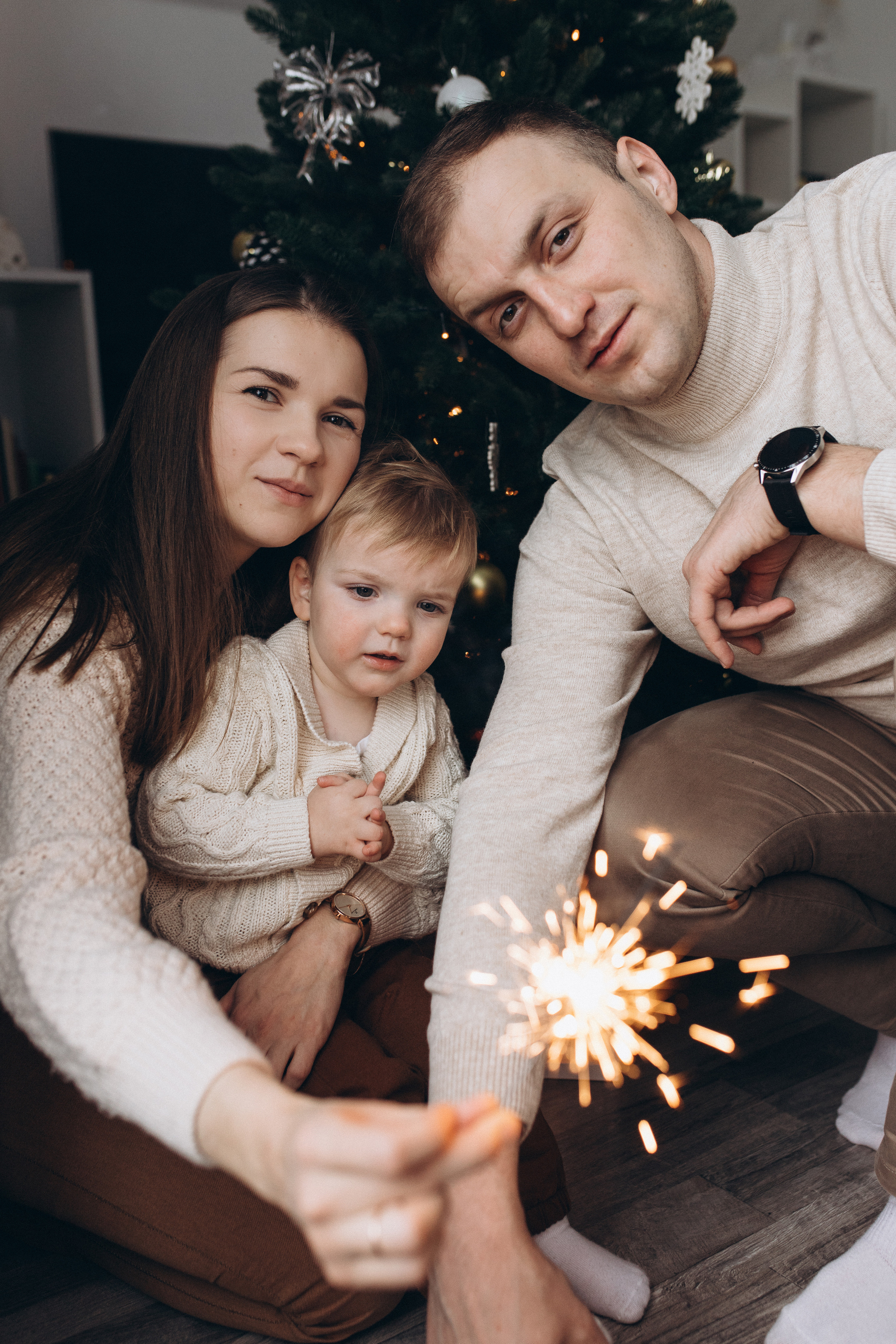Новогодняя домашняя съемка. Алёна Берёзка фотограф Минск